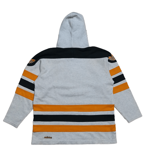 Adidas RARE🔥VINTAGE 90'S ADIDAS TREFOIL BIG LOGO EMBROIDERY HOODIES Size US L / EU 52-54 / 3 - 2 Thumbnail