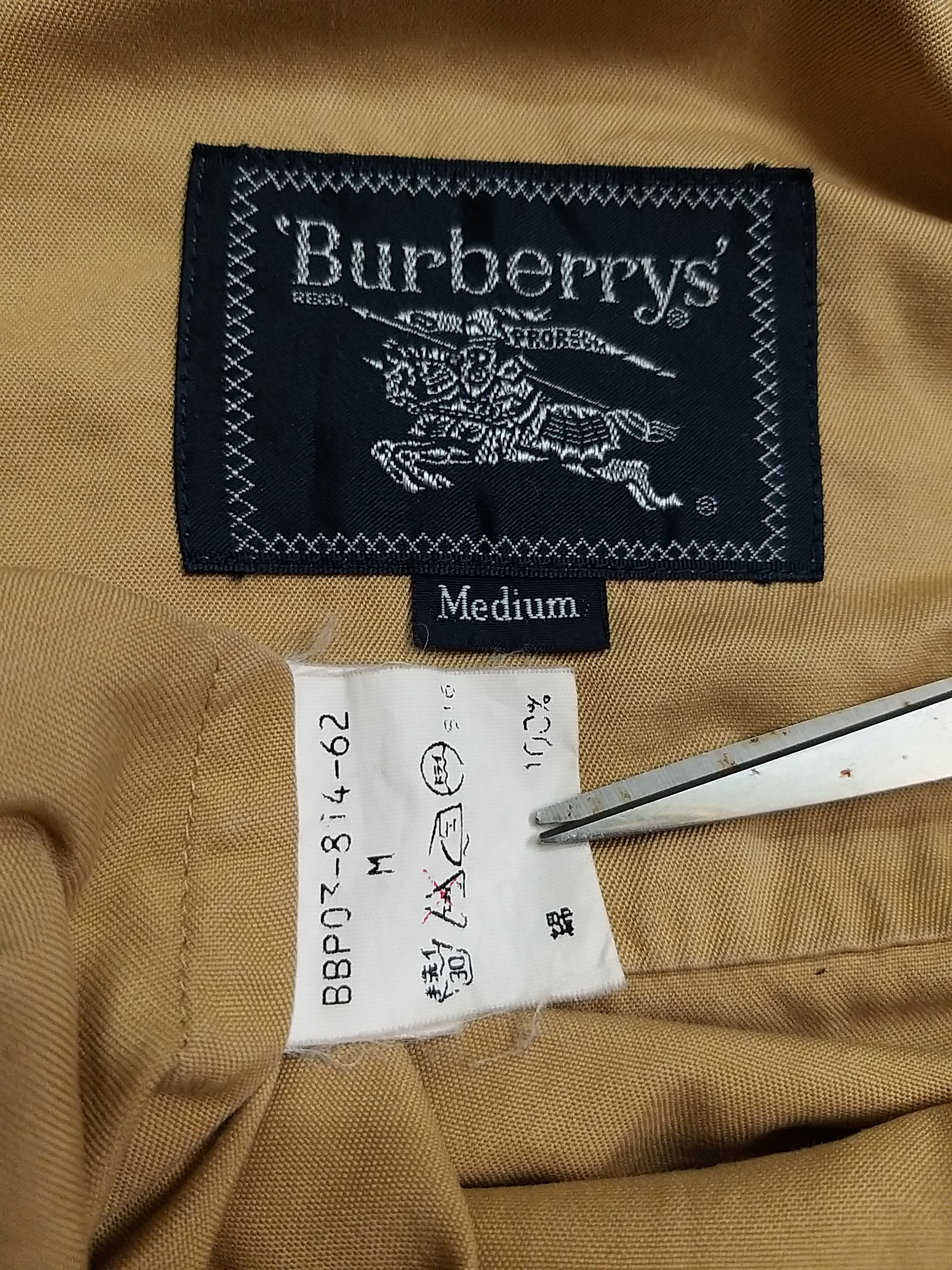 Burberry ICONIC🔥VINTAGE BURBERRY COTTON LIGHT BOMBER JACKET Size US M / EU 48-50 / 2 - 17 Thumbnail