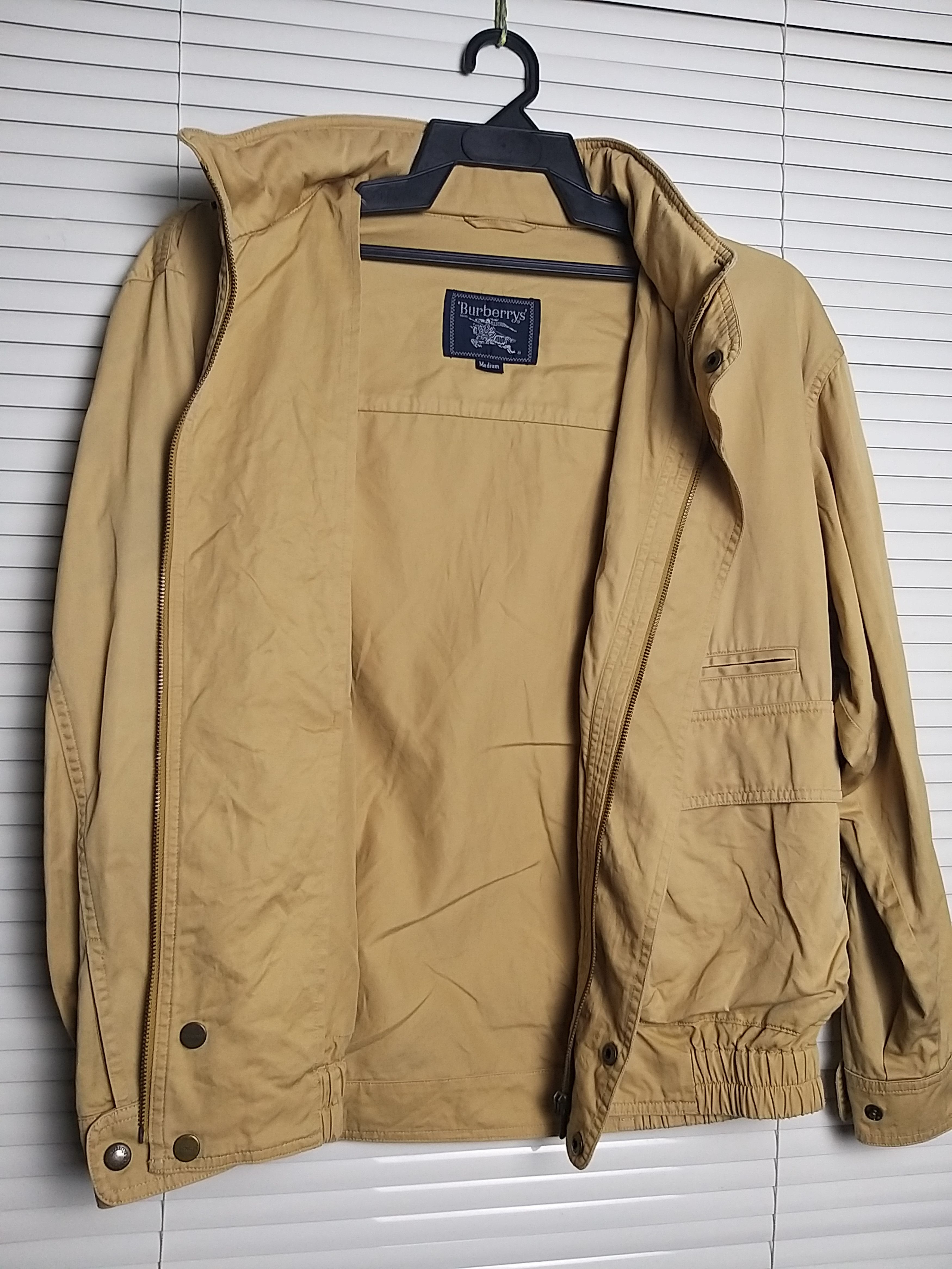 Burberry ICONIC🔥VINTAGE BURBERRY COTTON LIGHT BOMBER JACKET Size US M / EU 48-50 / 2 - 7 Thumbnail