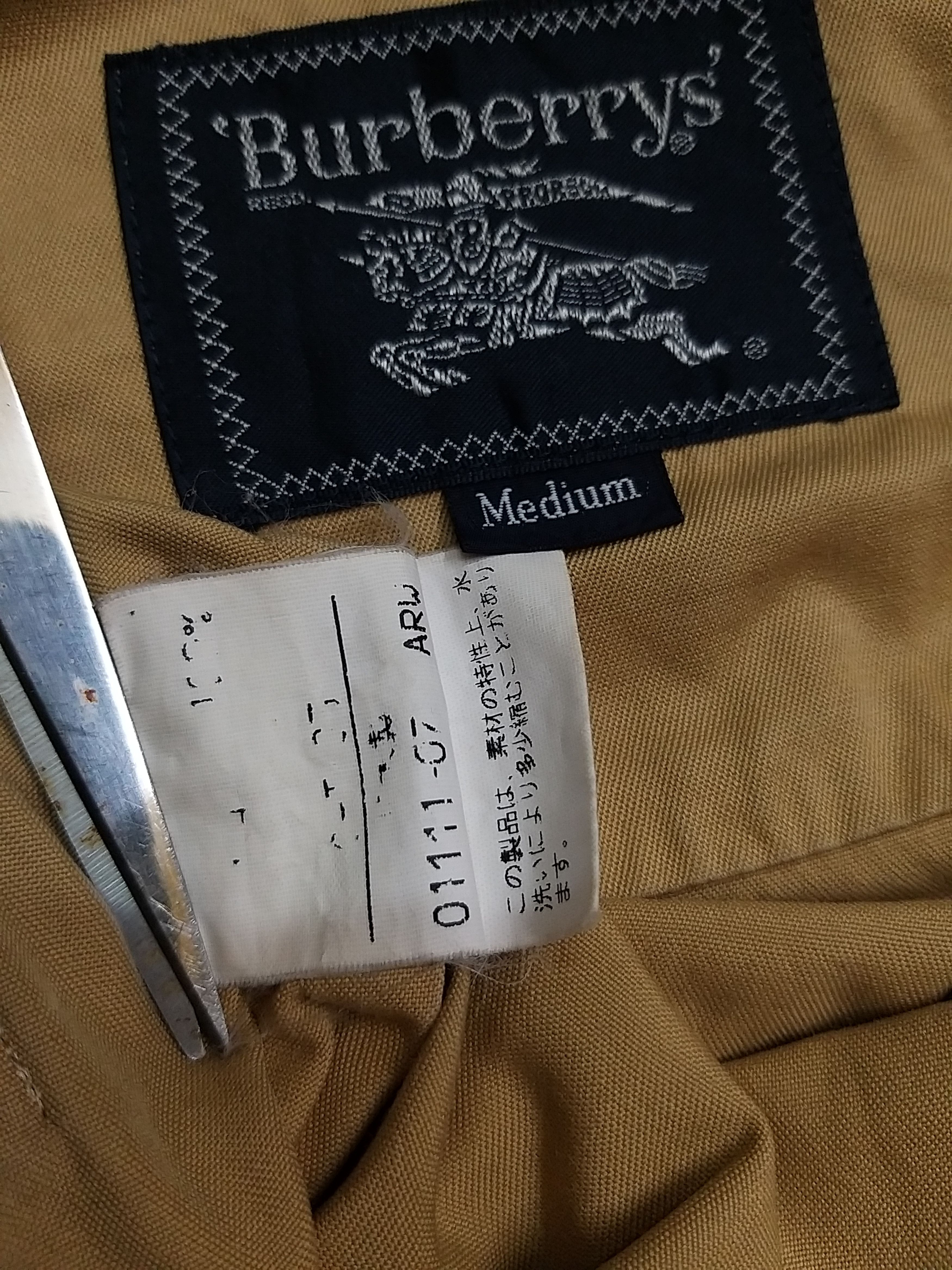 Burberry ICONIC🔥VINTAGE BURBERRY COTTON LIGHT BOMBER JACKET Size US M / EU 48-50 / 2 - 16 Thumbnail