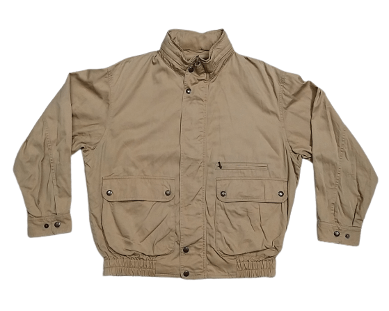 Burberry ICONIC🔥VINTAGE BURBERRY COTTON LIGHT BOMBER JACKET Size US M / EU 48-50 / 2 - 1 Thumbnail