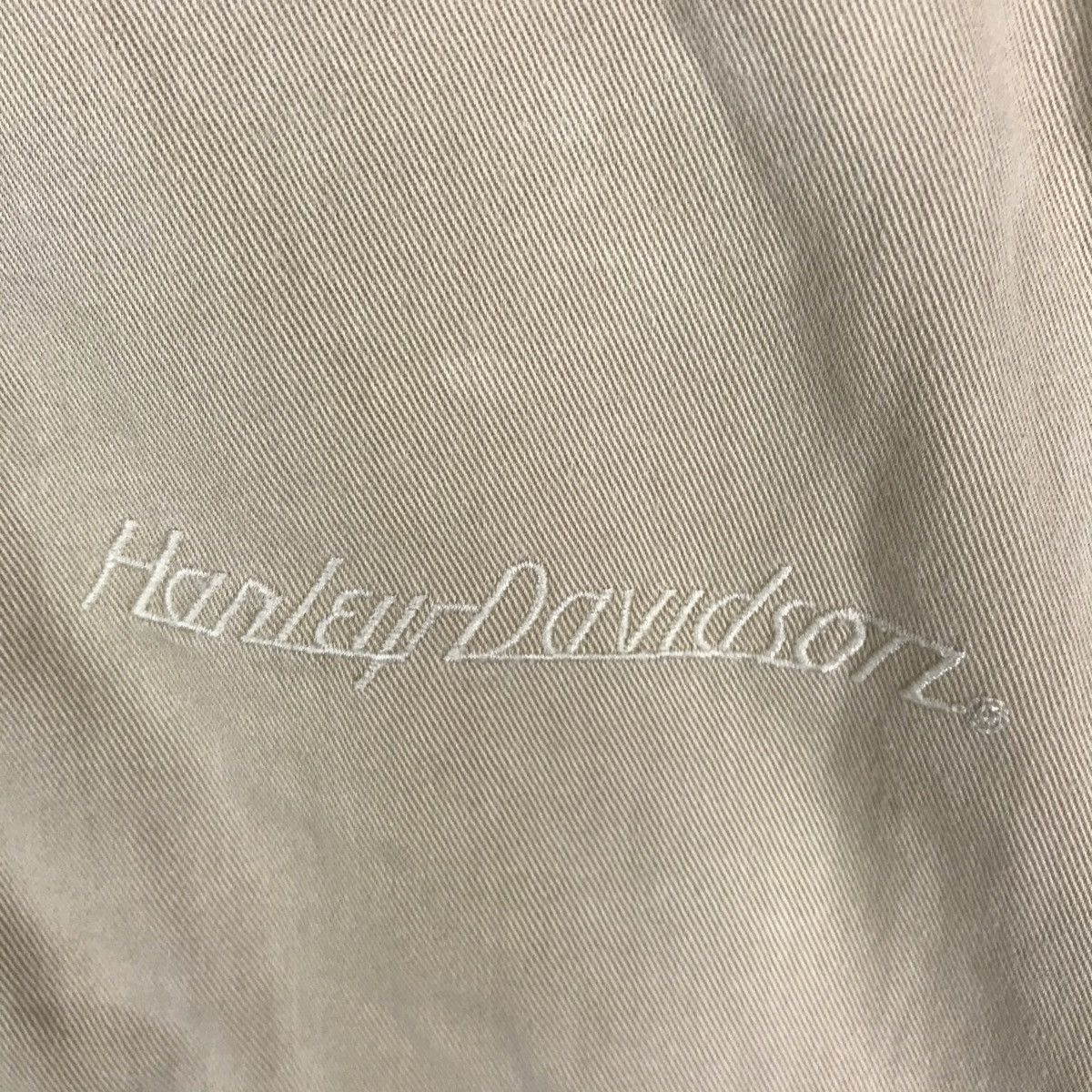 Harley Davidson Vintage Harley Davidson Motorcycle ShortSleeve ZipperJacket Size US L / EU 52-54 / 3 - 6 Thumbnail