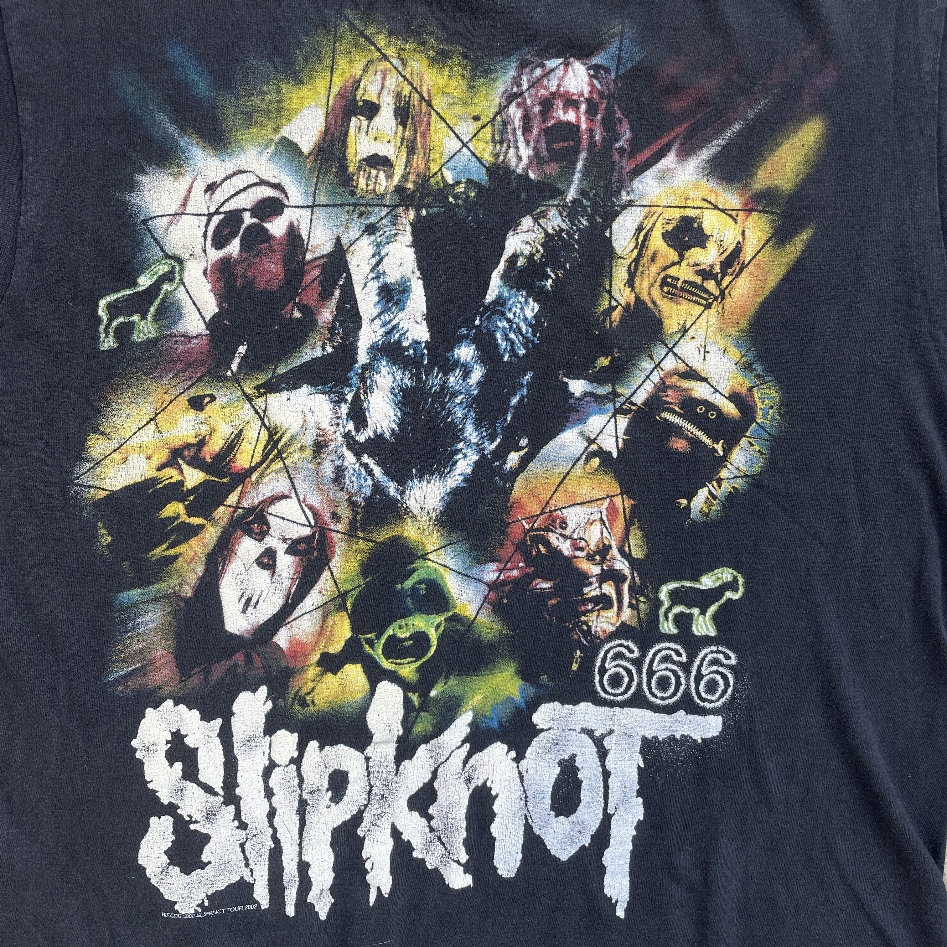 Vintage rare 2002 Slipknot T-shirt IOWA