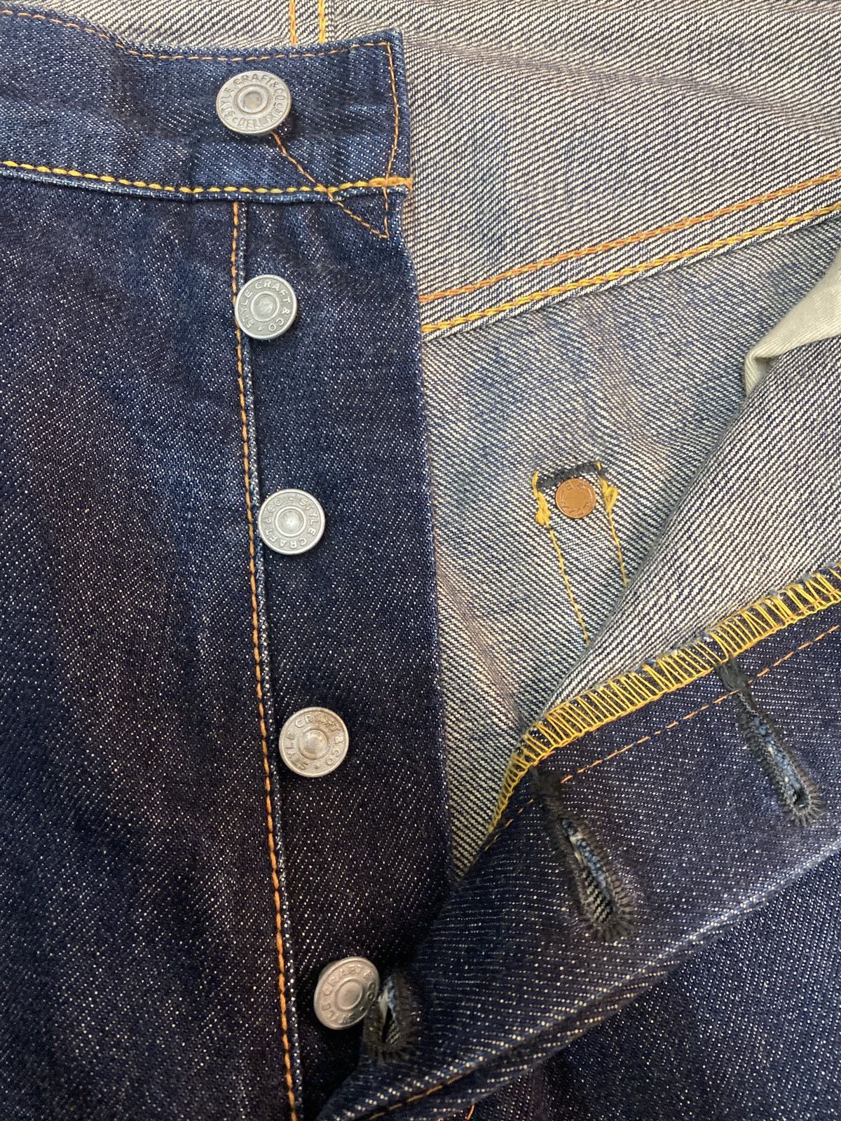 Evisu × Vintage Vintage Evisu No 2 Denim Size US 35 - 4 Thumbnail