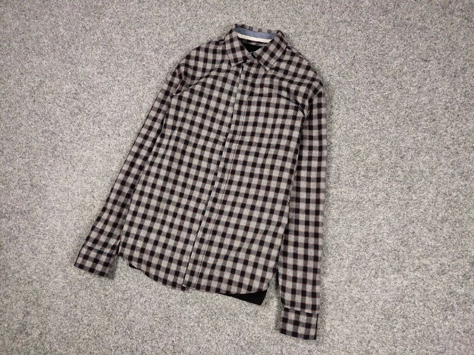 Flannel Vintage Checkered Flannel Shirt Travis Scott Style Size US M / EU 48-50 / 2 - 8 Thumbnail