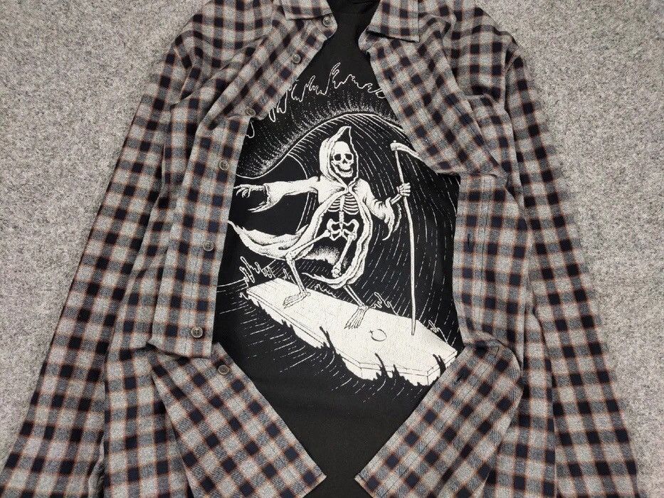 Flannel Vintage Checkered Flannel Shirt Travis Scott Style Size US M / EU 48-50 / 2 - 6 Thumbnail