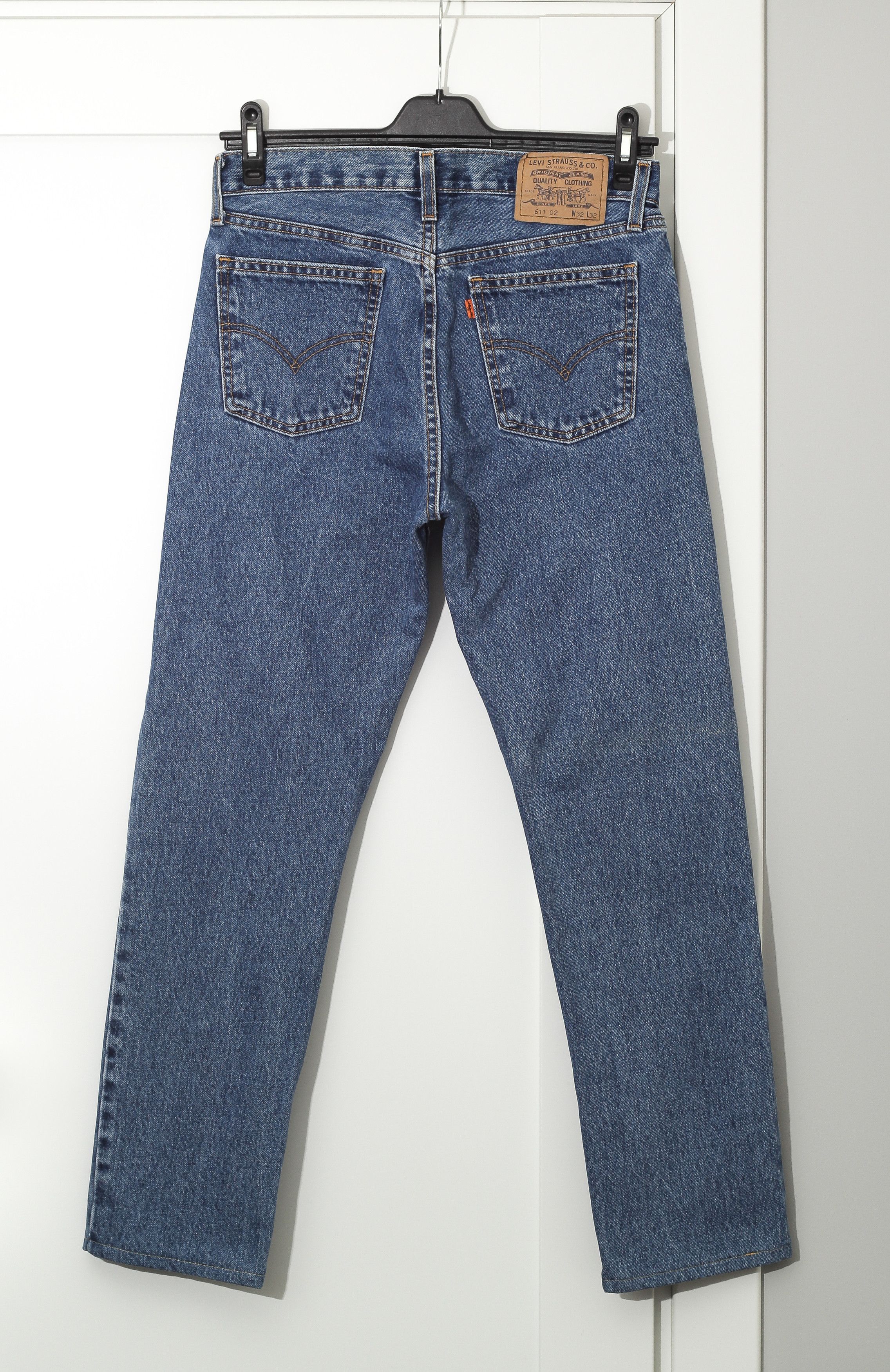 Levi's Vintage Levis Orange Tab 80s Jeans Denim Slim Fit Blue Size US 32 / EU 48 - 1 Thumbnail
