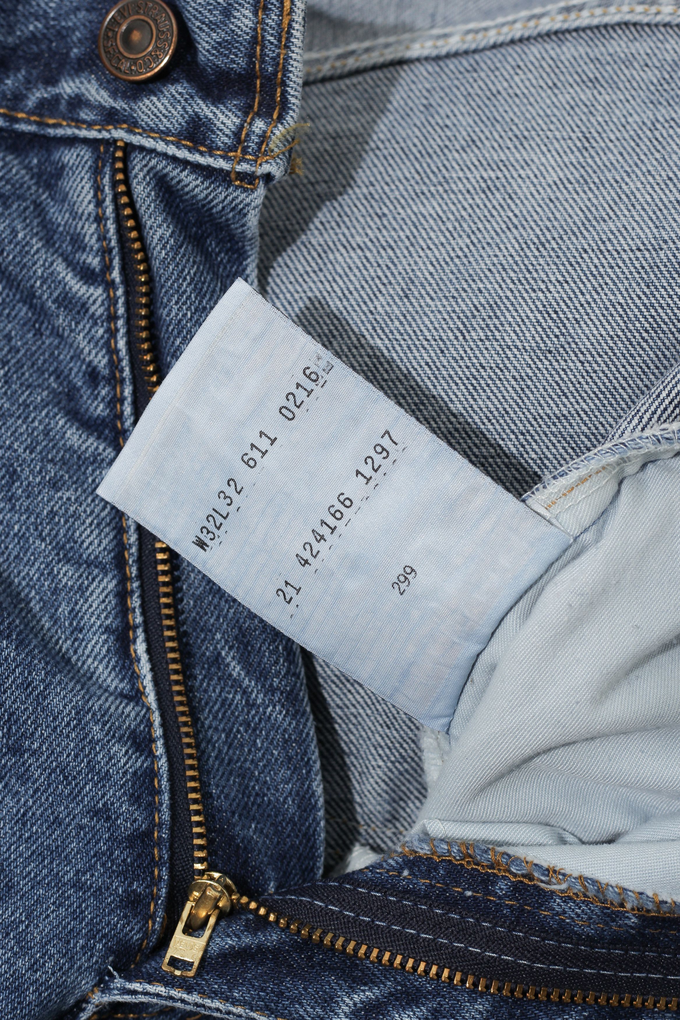 Levi's Vintage Levis Orange Tab 80s Jeans Denim Slim Fit Blue Size US 32 / EU 48 - 10 Thumbnail