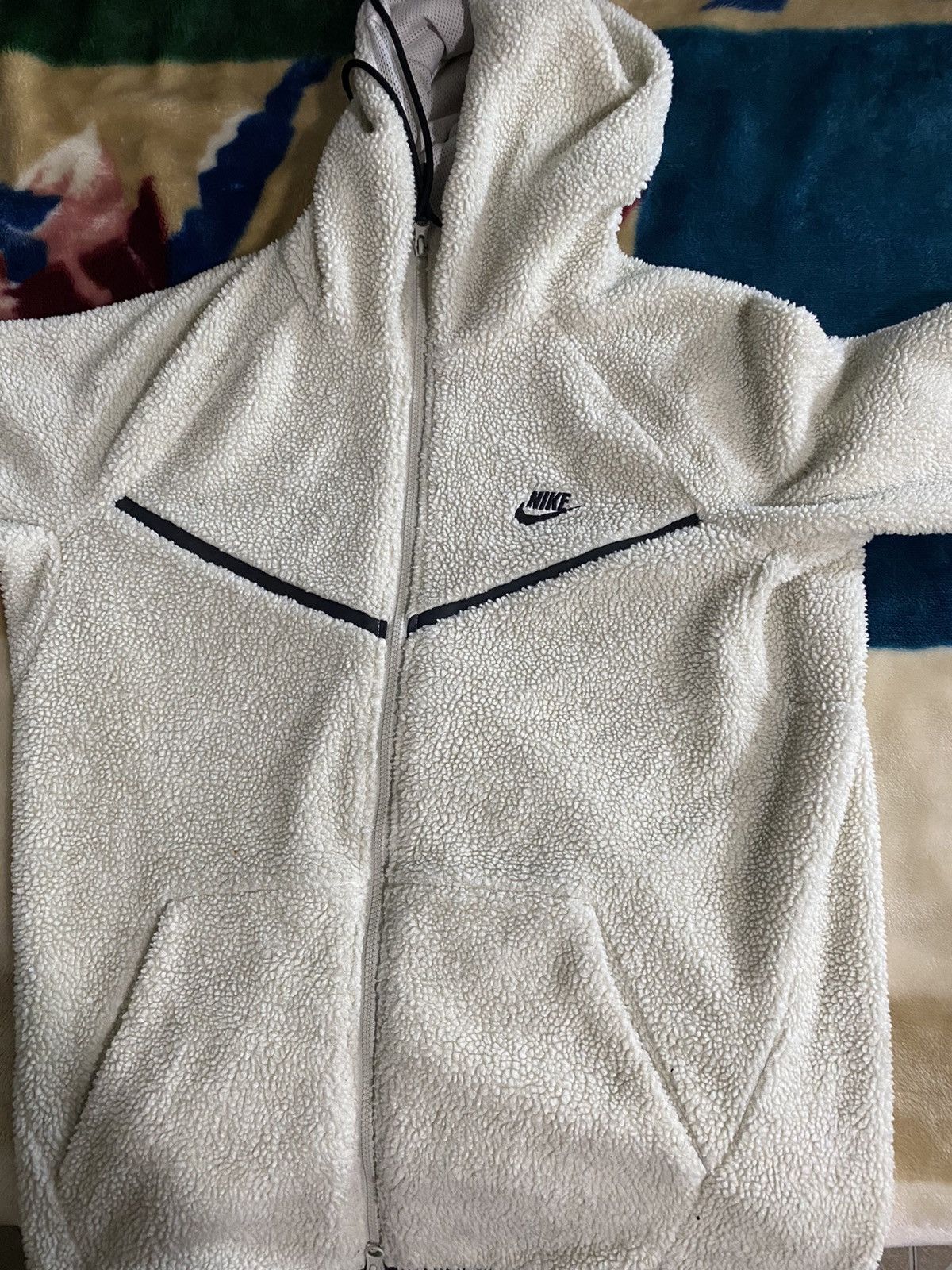 Nike Nike Tech Fur Hoodie Size US XL / EU 56 / 4 - 1 Thumbnail