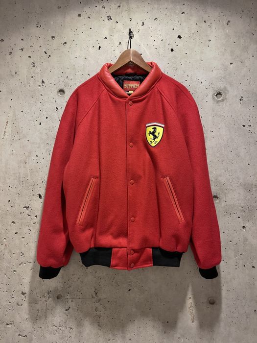 Vintage Super Rare x 1996 FERRARI x Wool Jacket | Grailed