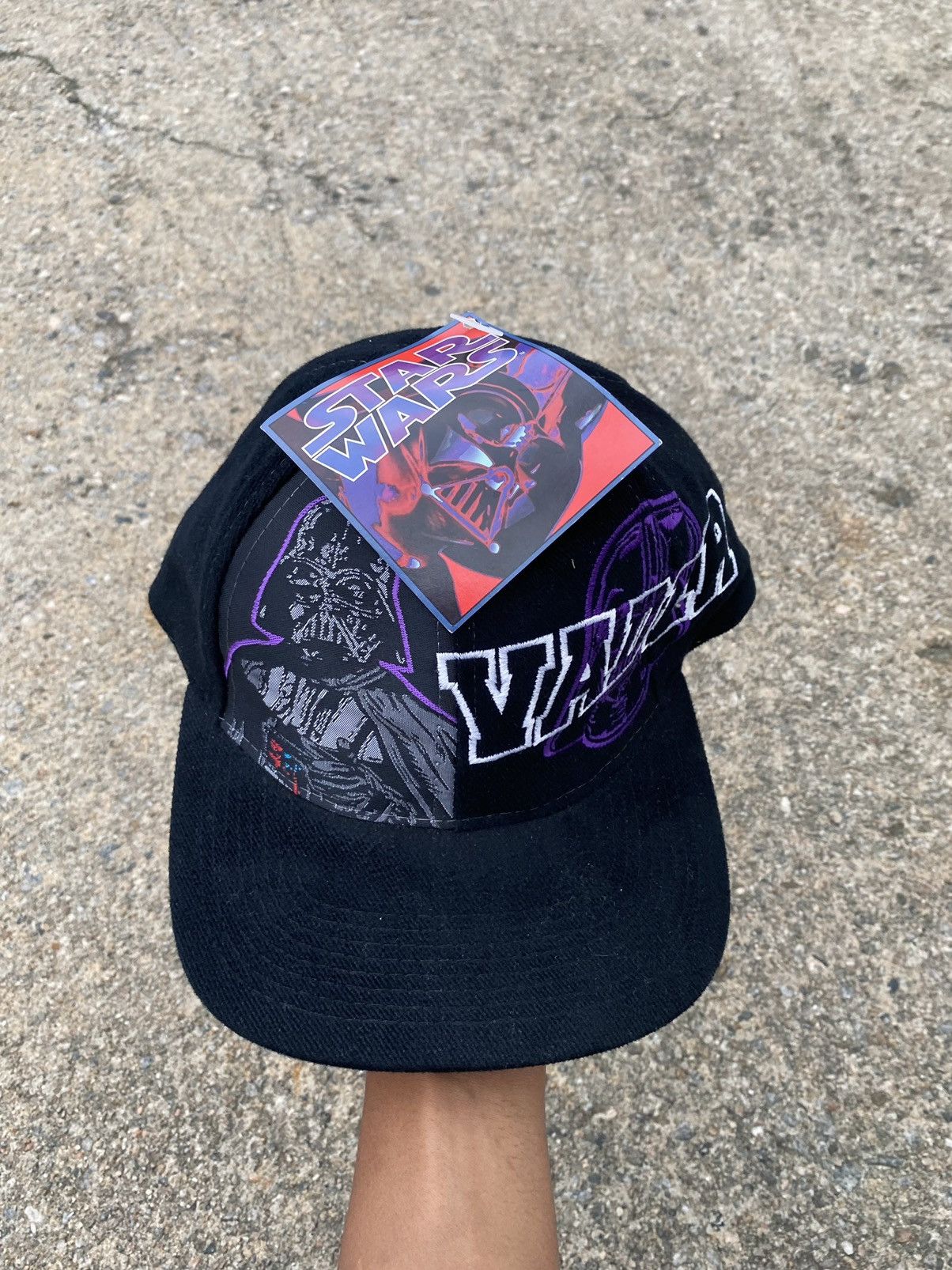 Star Wars × Vintage Vintage 1996 Star Wars Vader Hat Size ONE SIZE - 3 Thumbnail