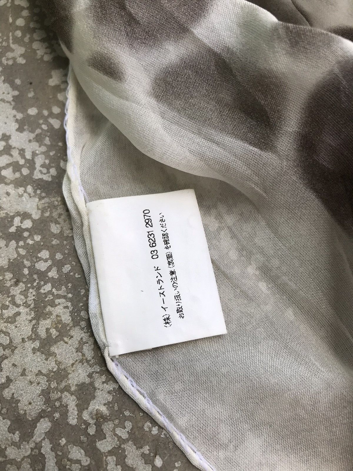 Rick Owens Rick Owens Pyhton Leather polkadot Long Muffler / scarf Size ONE SIZE - 6 Thumbnail