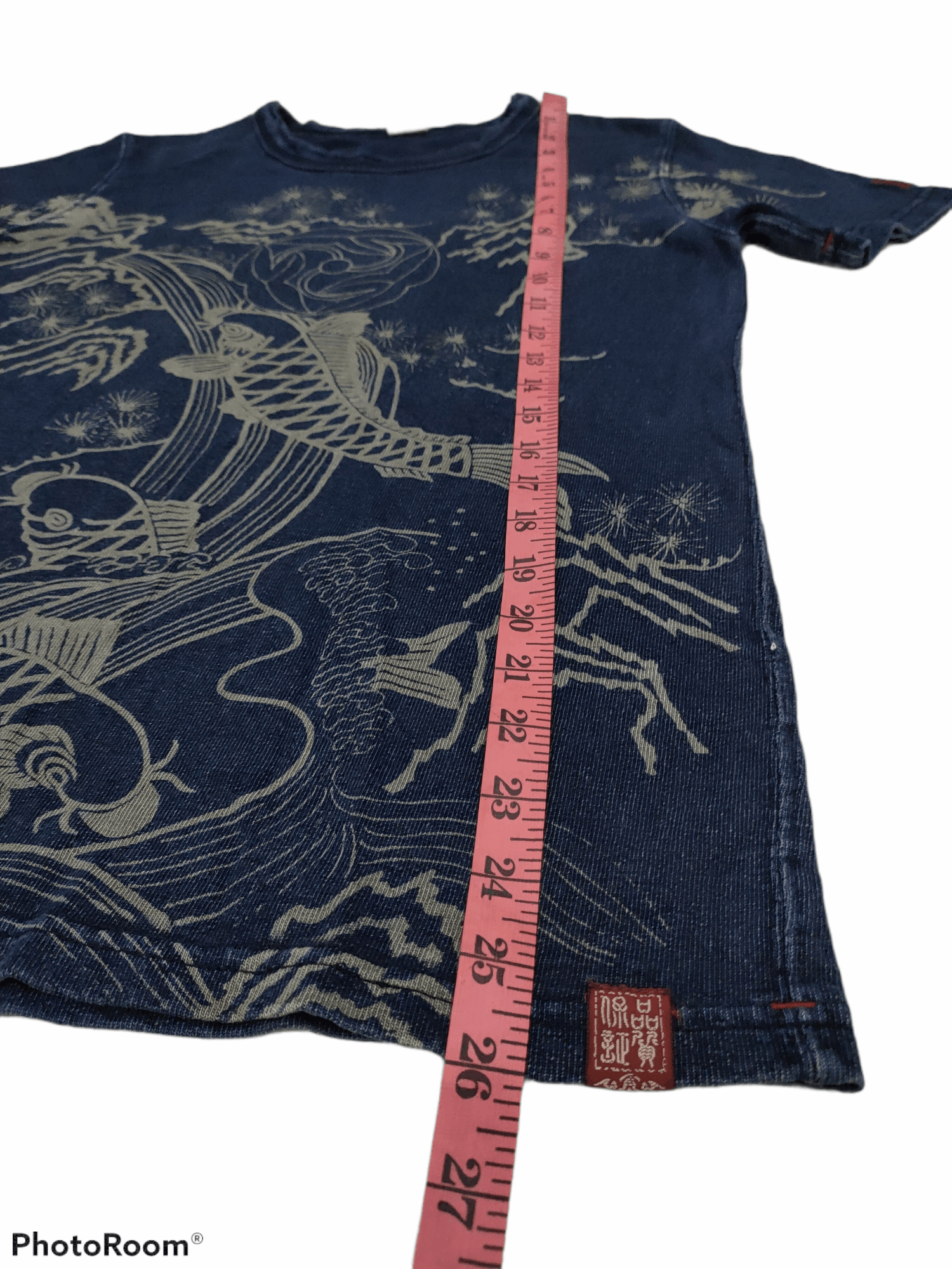 Eternal × Indigo ETERNAL KARAKUSHI INDIGO BLUE KOI SHIRT Size US S / EU 44-46 / 1 - 9 Thumbnail