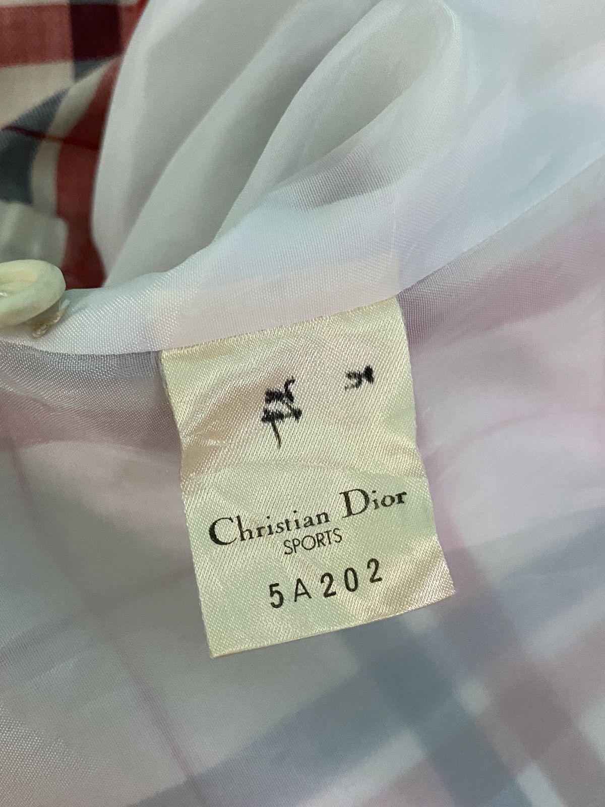 Christian Dior Monsieur VINTAGE CHRISTIAN DIOR SPORT CHEKERED JACKET Size US M / EU 48-50 / 2 - 12 Thumbnail