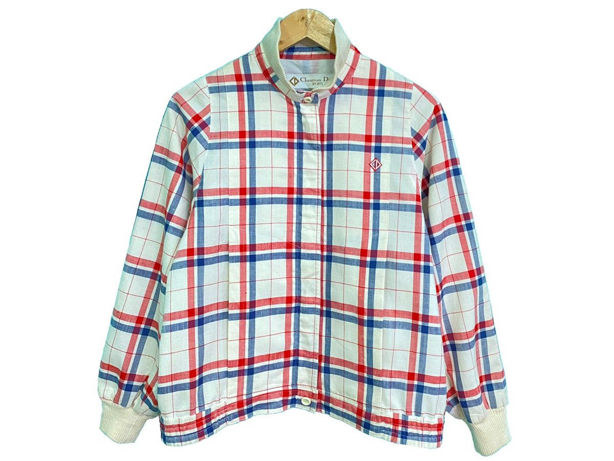 Christian Dior Monsieur VINTAGE CHRISTIAN DIOR SPORT CHEKERED JACKET Size US M / EU 48-50 / 2 - 2 Thumbnail