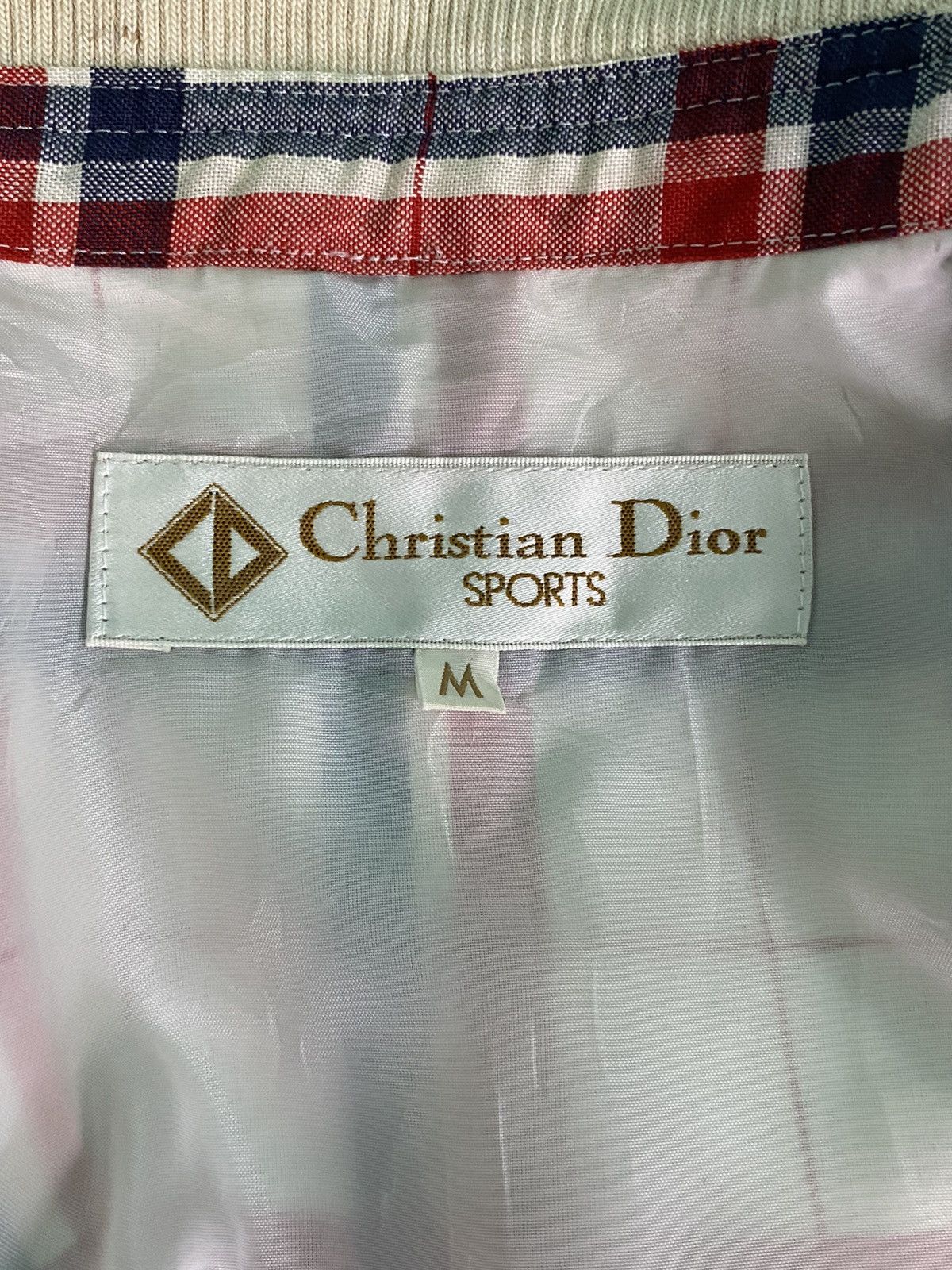 Christian Dior Monsieur VINTAGE CHRISTIAN DIOR SPORT CHEKERED JACKET Size US M / EU 48-50 / 2 - 10 Thumbnail