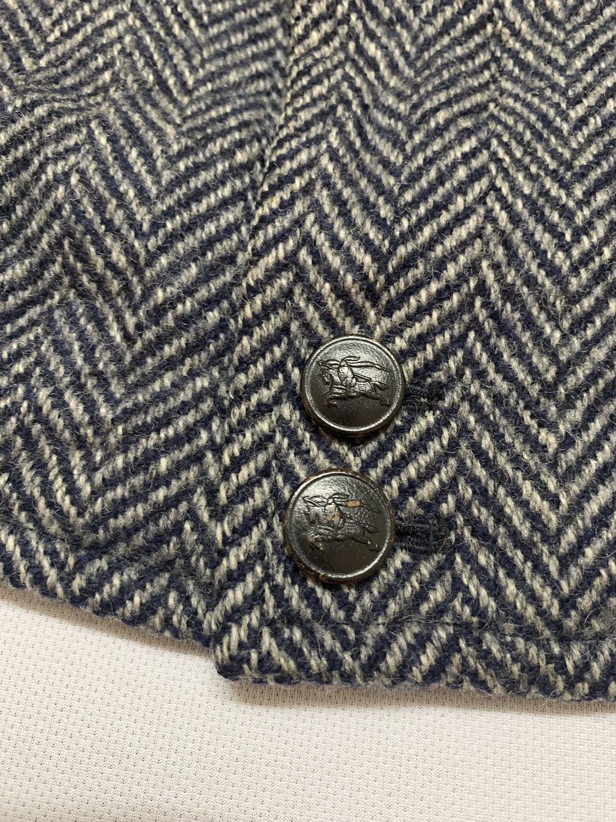 Burberry Vintage Burberry Wool Jacket Checkered Lining Fall/Winter Size US M / EU 48-50 / 2 - 5 Thumbnail