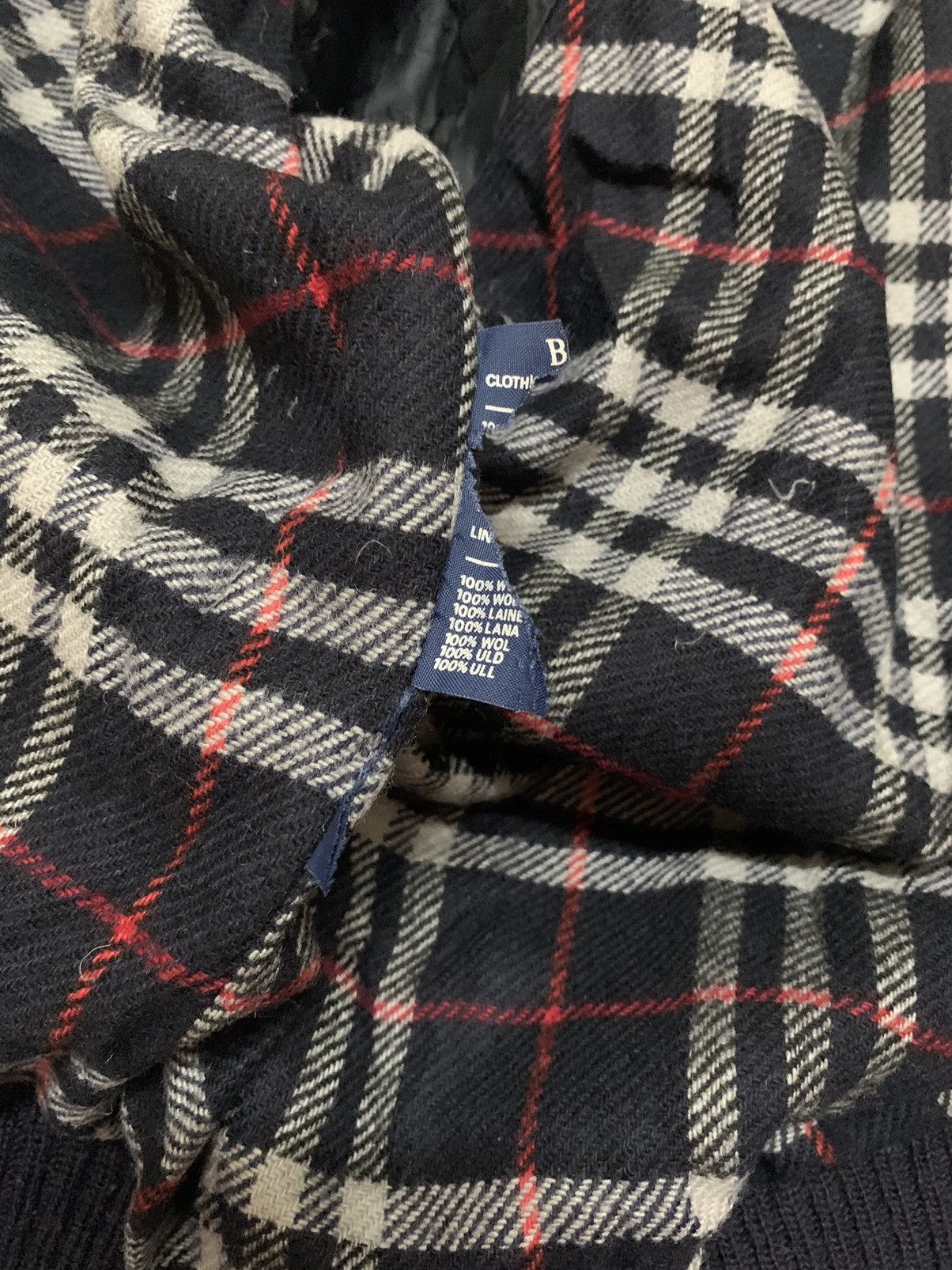 Burberry Vintage Burberry Wool Jacket Checkered Lining Fall/Winter Size US M / EU 48-50 / 2 - 11 Thumbnail