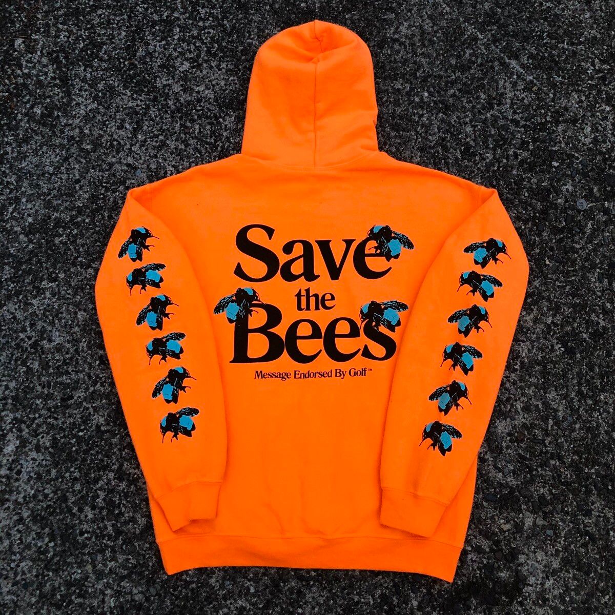Golf Wang OG Golf Wang Save the Bees Hoodie Sweater Medium | Grailed