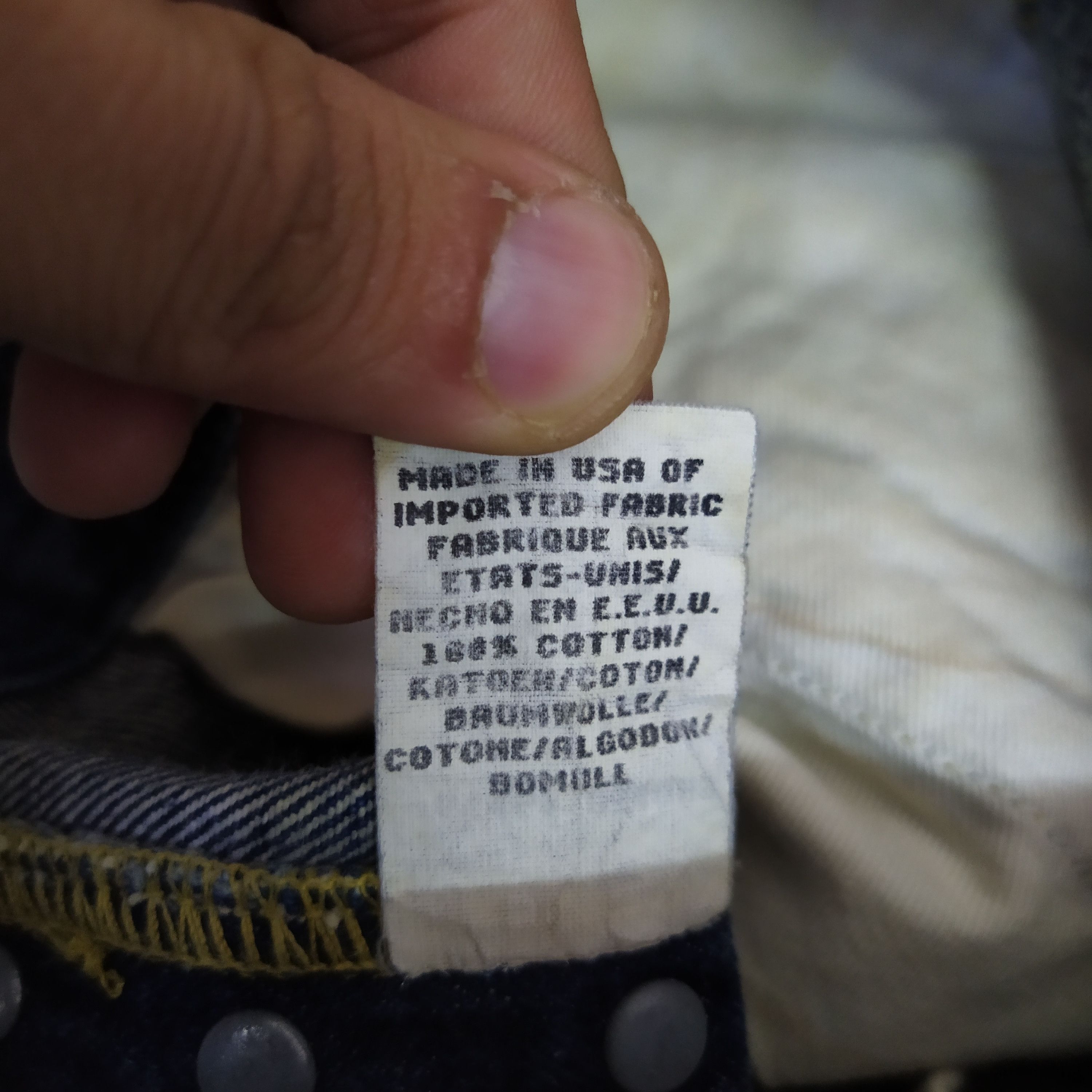 RRL Ralph Lauren VTG RRL RALPH LAUREN DENIM SELVEDGE USA (D45) w28 Size US 28 / EU 44 - 8 Thumbnail