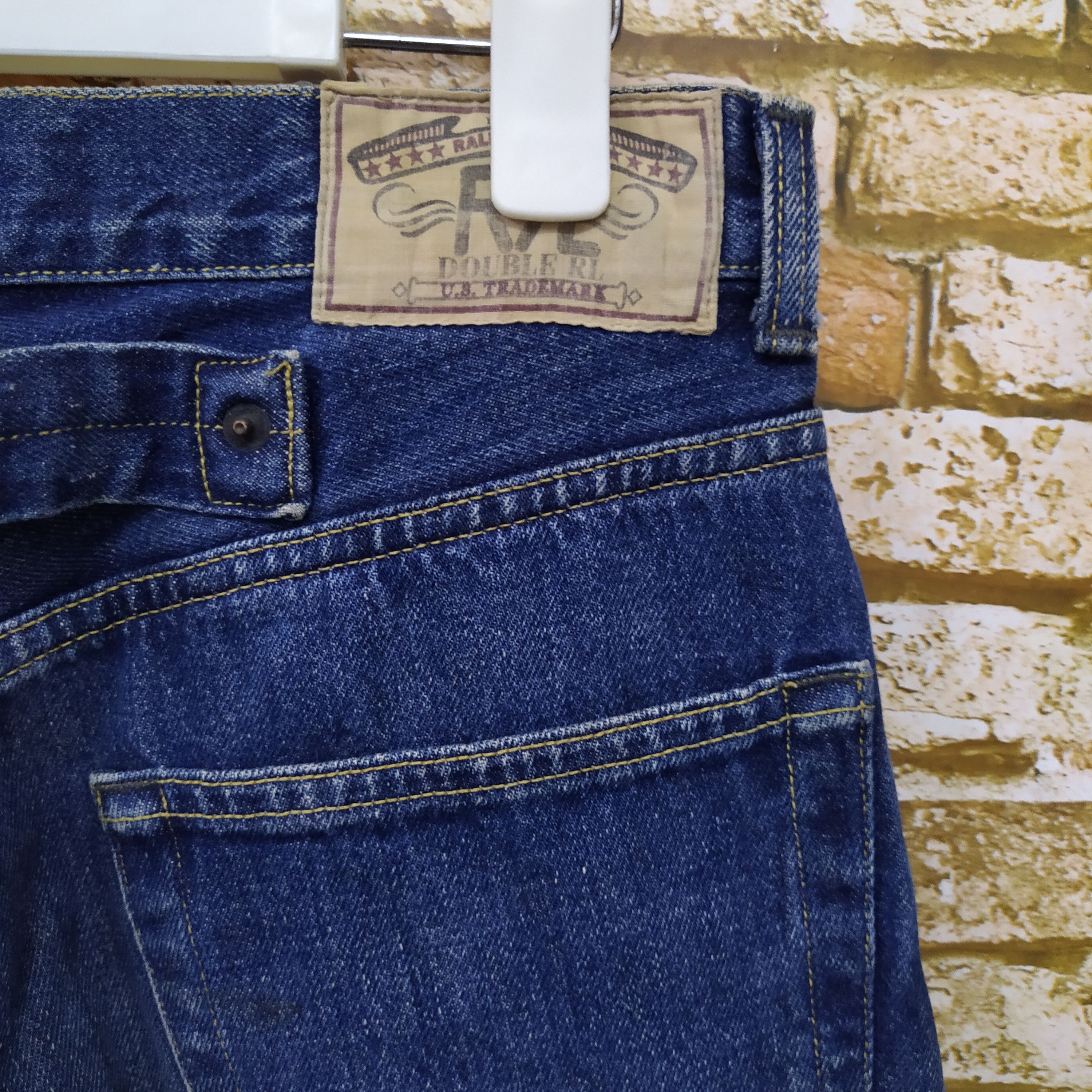 RRL Ralph Lauren VTG RRL RALPH LAUREN DENIM SELVEDGE USA (D45) w28 Size US 28 / EU 44 - 4 Thumbnail