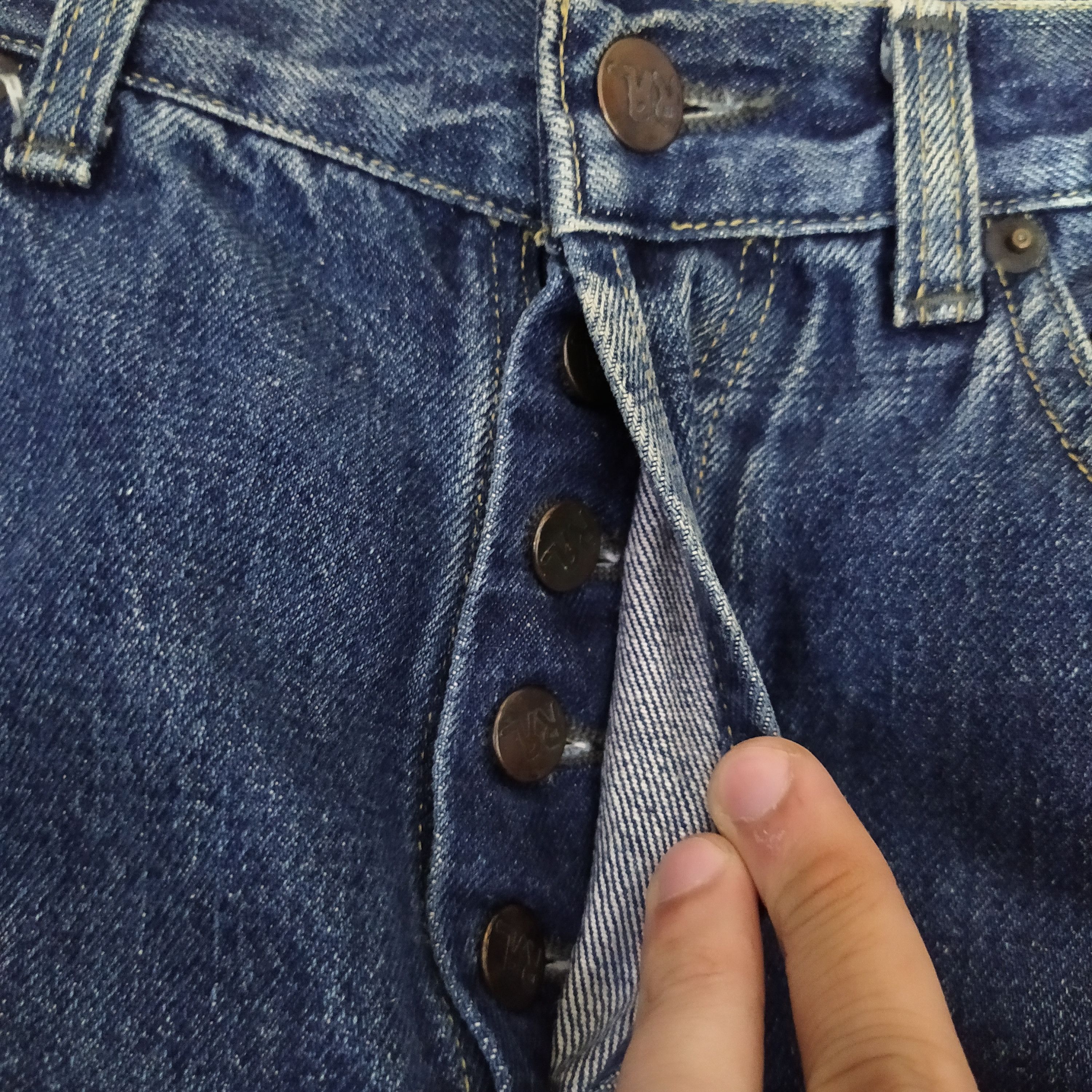 RRL Ralph Lauren VTG RRL RALPH LAUREN DENIM SELVEDGE USA (D45) w28 Size US 28 / EU 44 - 7 Thumbnail
