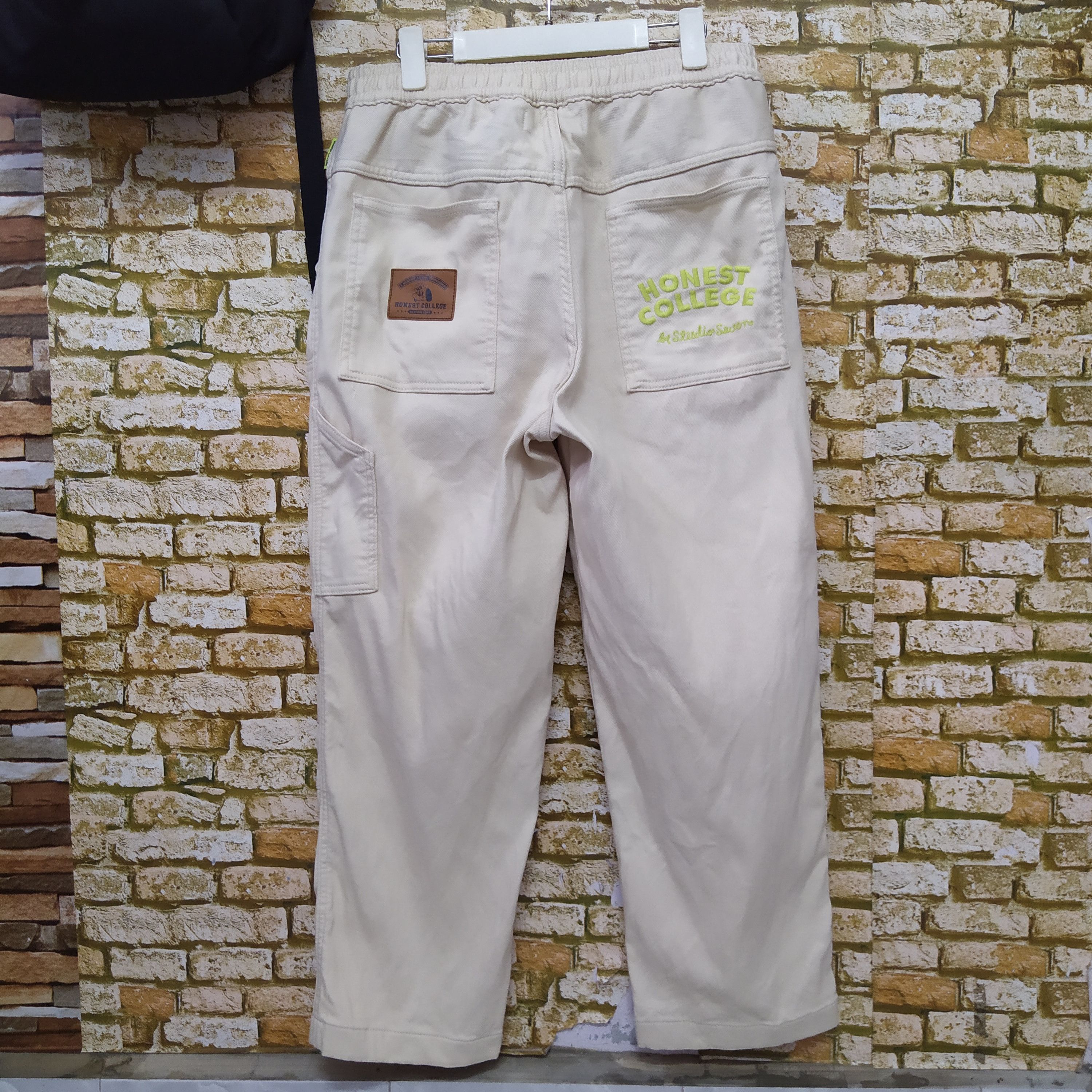 Japanese Brand STUDIO SEVEN DOUBLE KNEE JOGGER (D46) Size US 32 / EU 48 - 4 Thumbnail