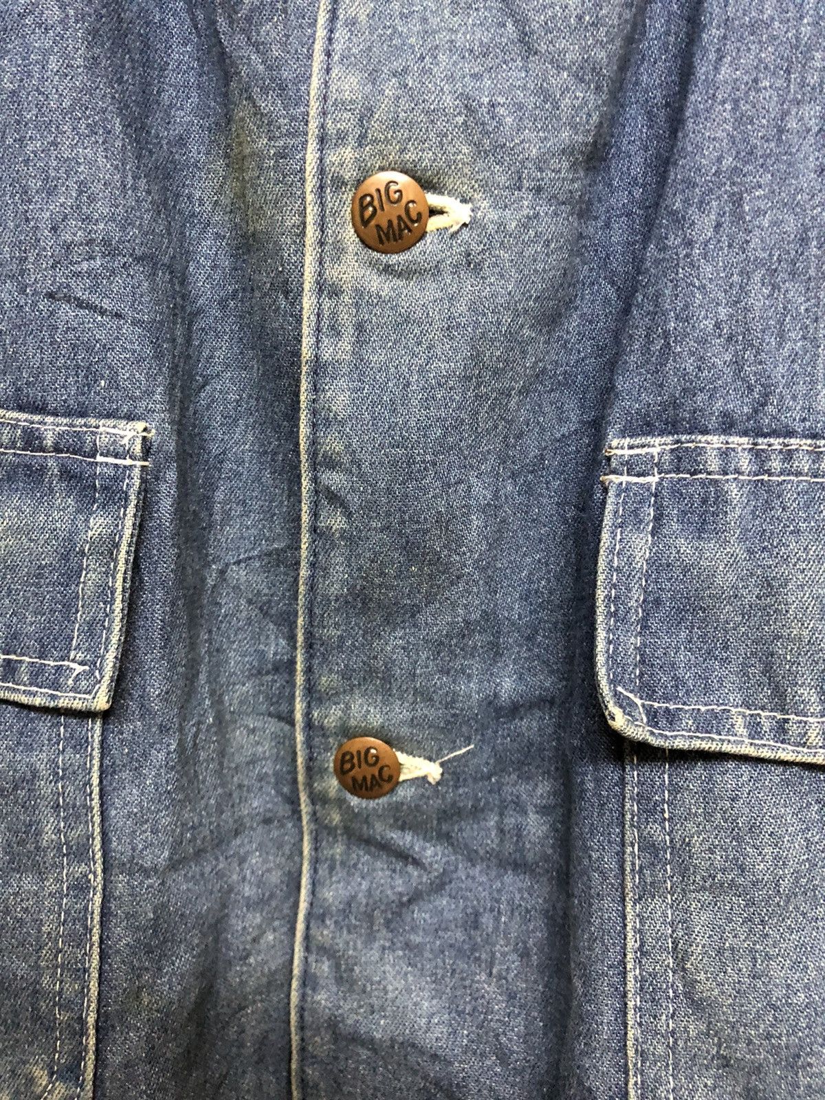 Big Mac Vintage Big Mac Workwear Denim United Garment Size US L / EU 52-54 / 3 - 16 Thumbnail