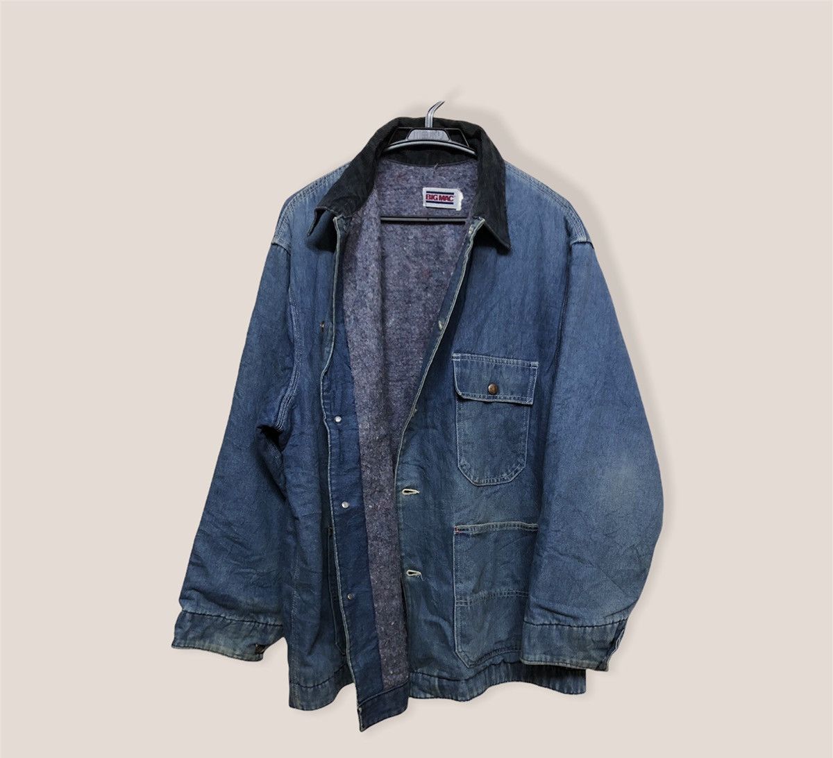 Big Mac Vintage Big Mac Workwear Denim United Garment Size US L / EU 52-54 / 3 - 1 Thumbnail