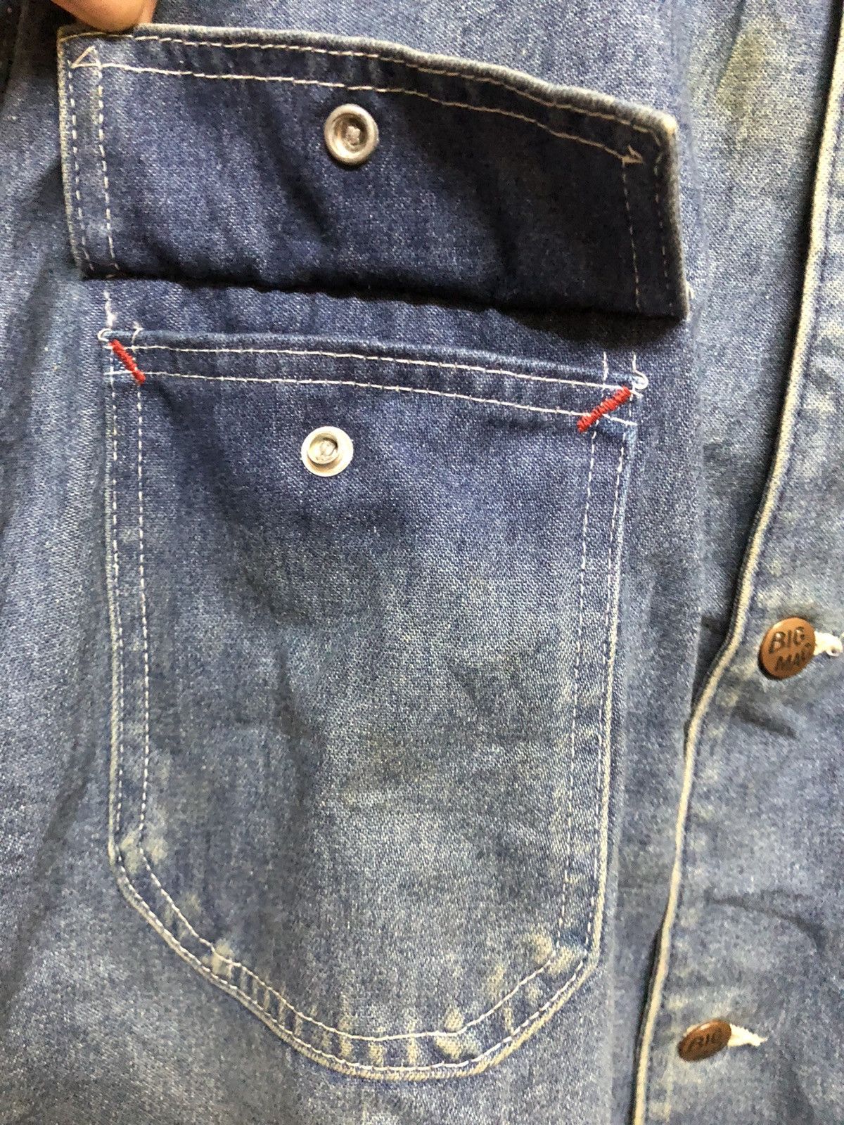 Big Mac Vintage Big Mac Workwear Denim United Garment Size US L / EU 52-54 / 3 - 14 Thumbnail