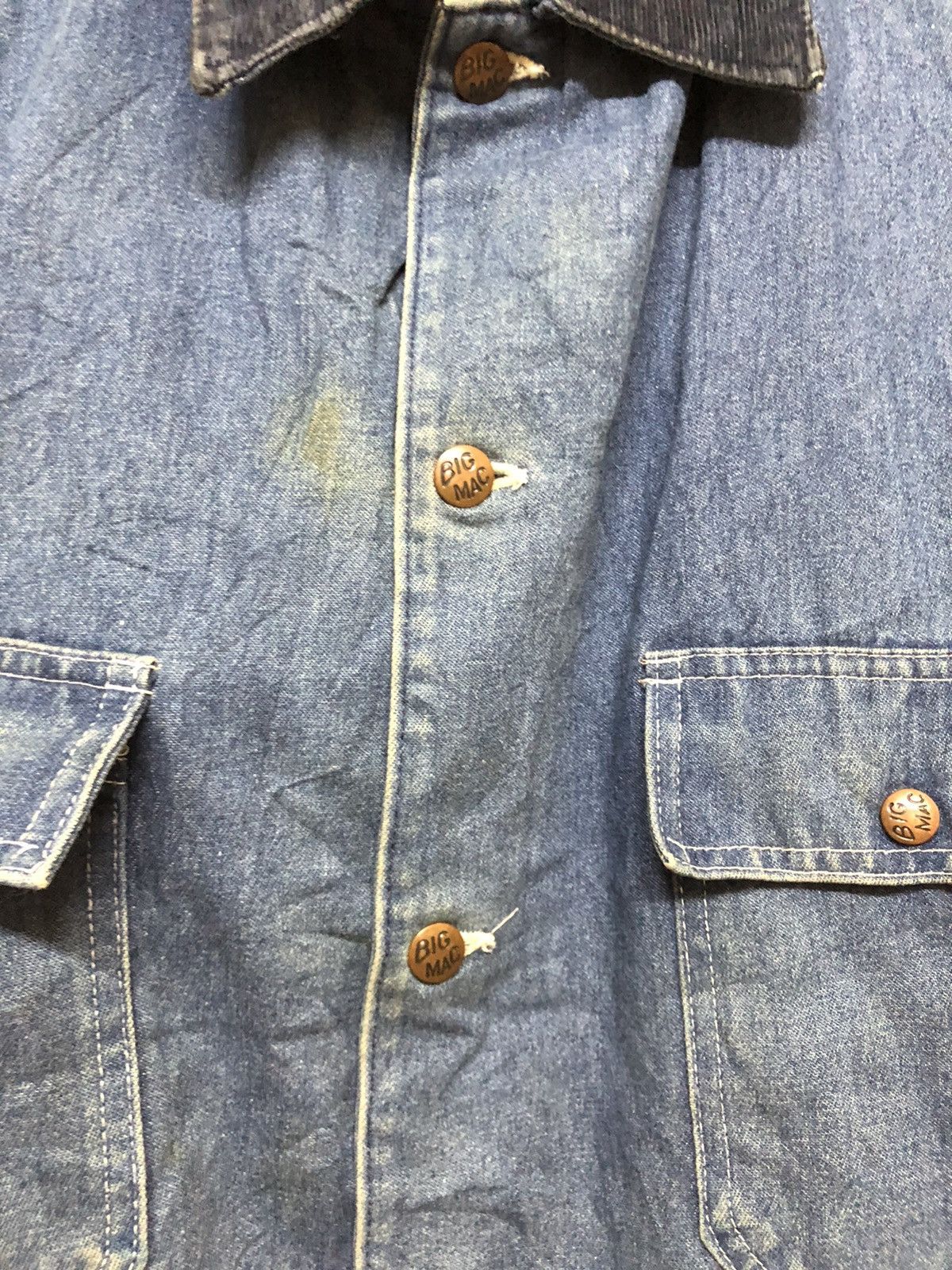 Big Mac Vintage Big Mac Workwear Denim United Garment Size US L / EU 52-54 / 3 - 13 Thumbnail