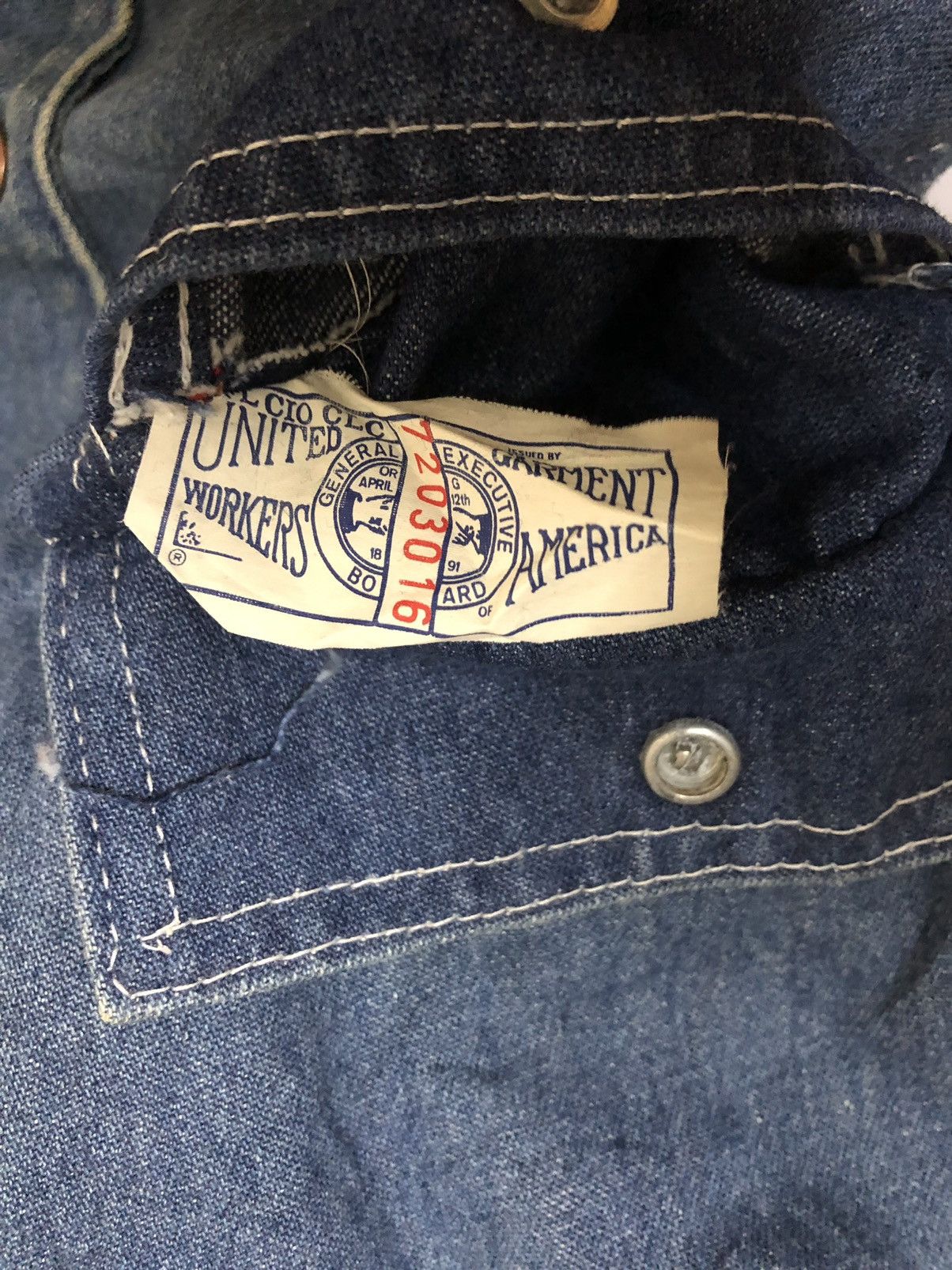 Big Mac Vintage Big Mac Workwear Denim United Garment Size US L / EU 52-54 / 3 - 11 Thumbnail