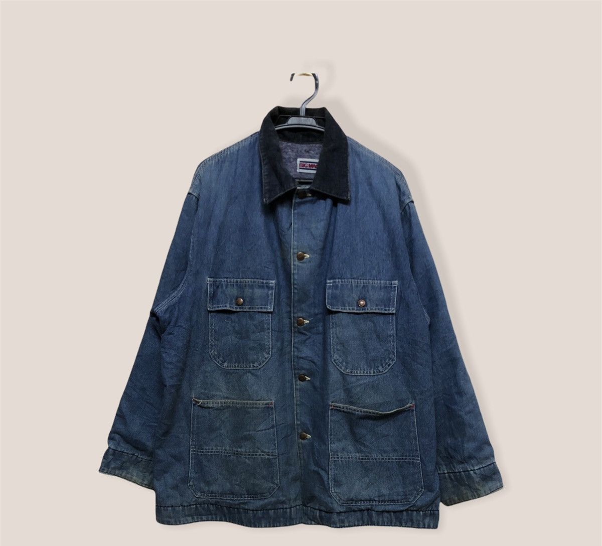 Big Mac Vintage Big Mac Workwear Denim United Garment Size US L / EU 52-54 / 3 - 2 Thumbnail