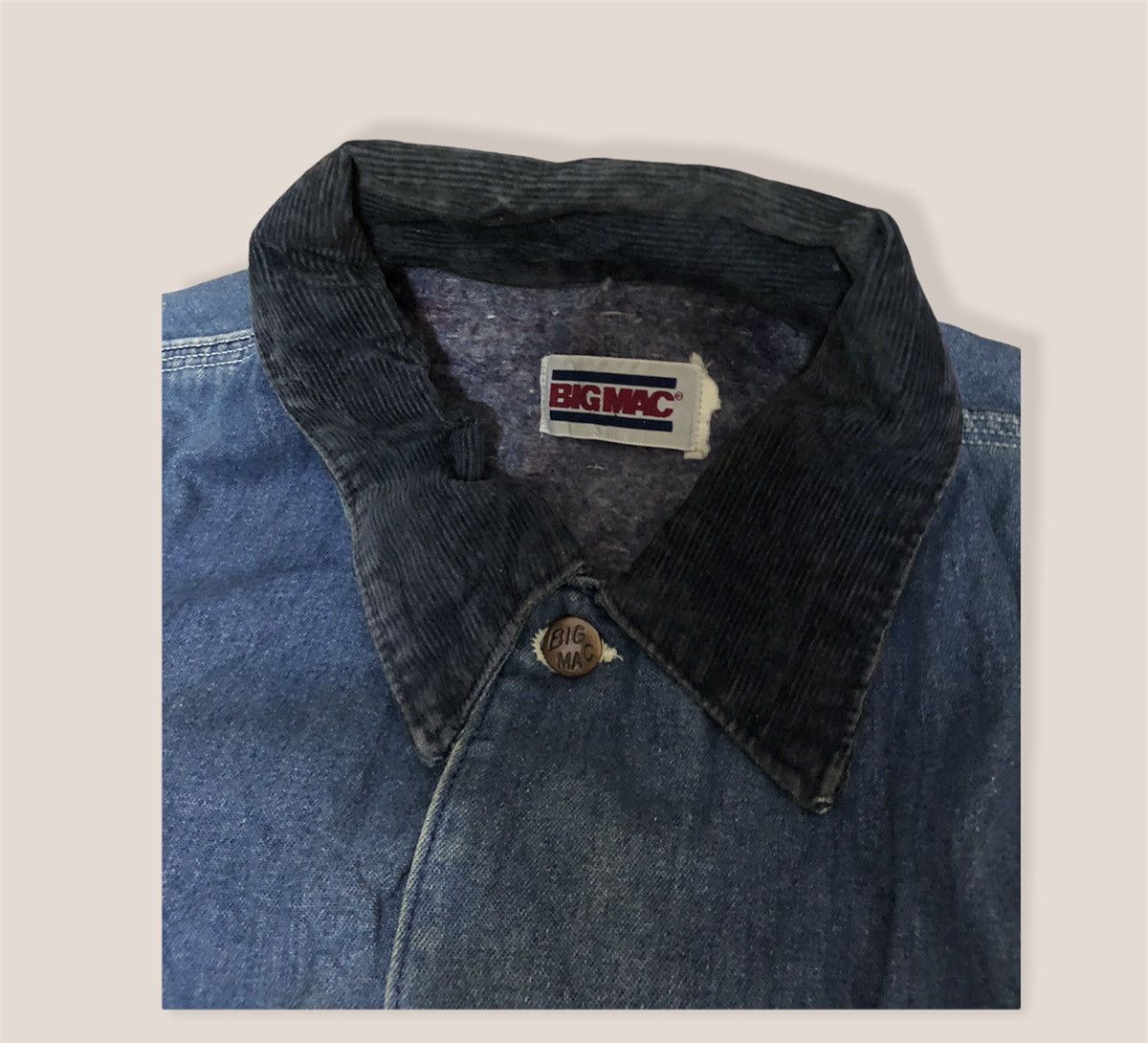 Big Mac Vintage Big Mac Workwear Denim United Garment Size US L / EU 52-54 / 3 - 7 Thumbnail