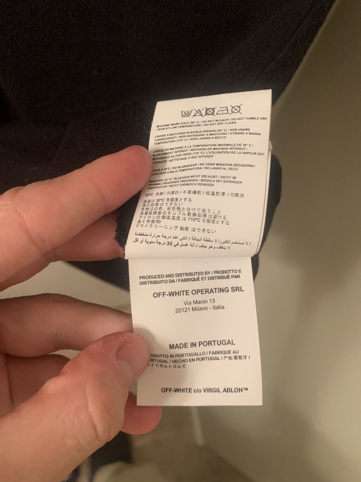 Off-White AW17 OFF Tee Size US S / EU 44-46 / 1 - 6 Thumbnail