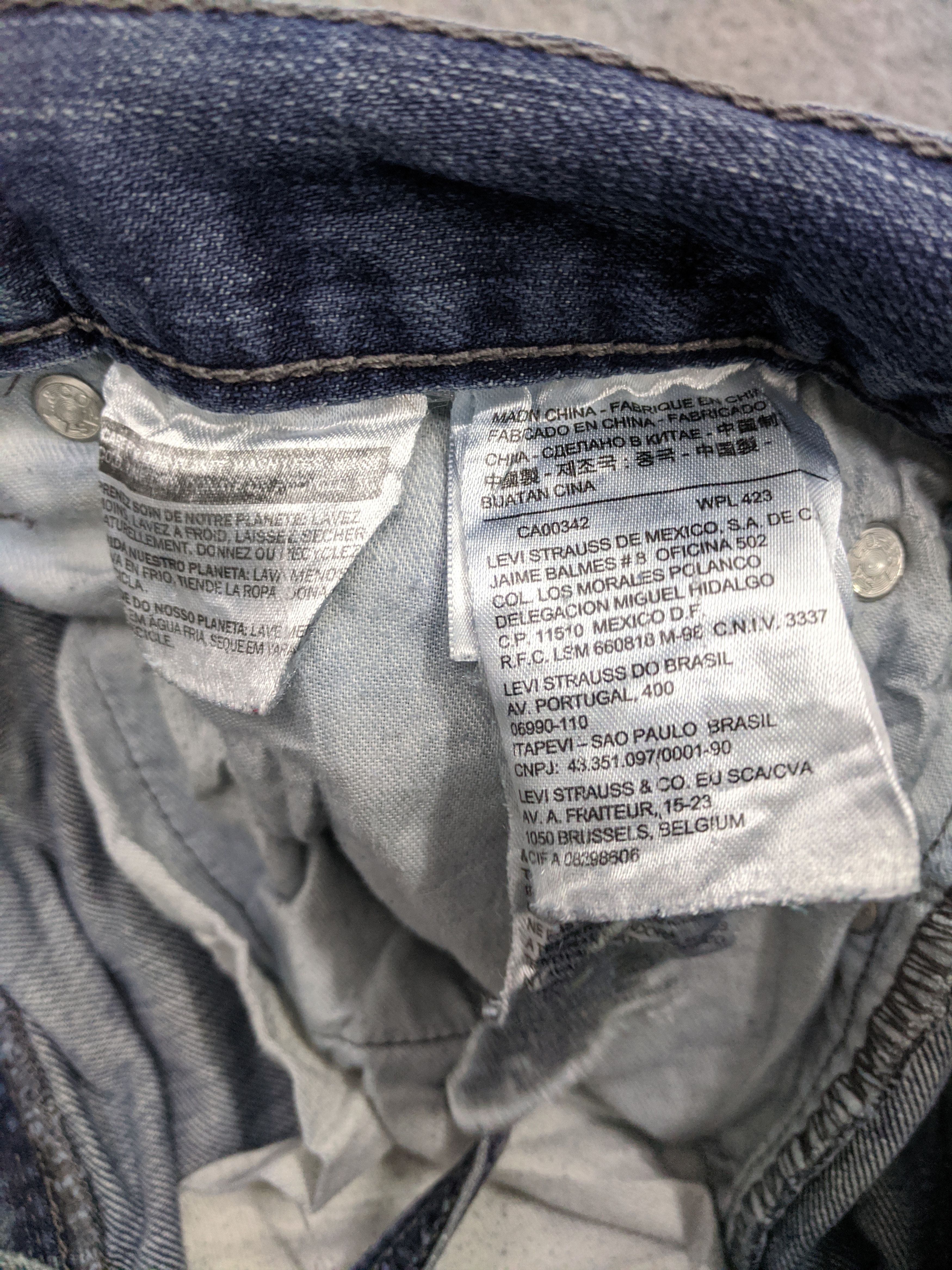 Levi's Vintage Levis 569 Jeans DP0788 Size US 38 / EU 54 - 14 Thumbnail