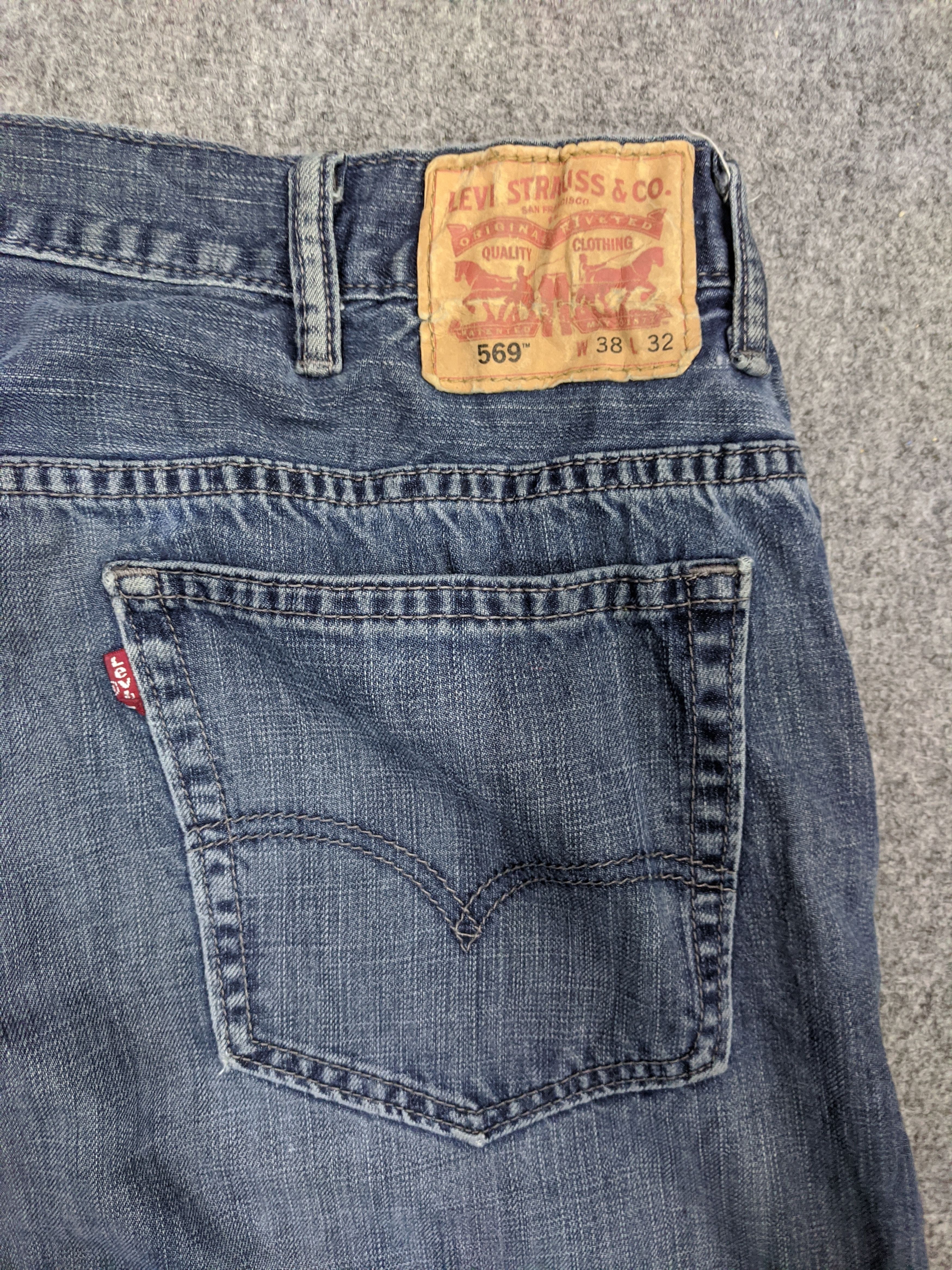 Levi's Vintage Levis 569 Jeans DP0788 Size US 38 / EU 54 - 10 Thumbnail