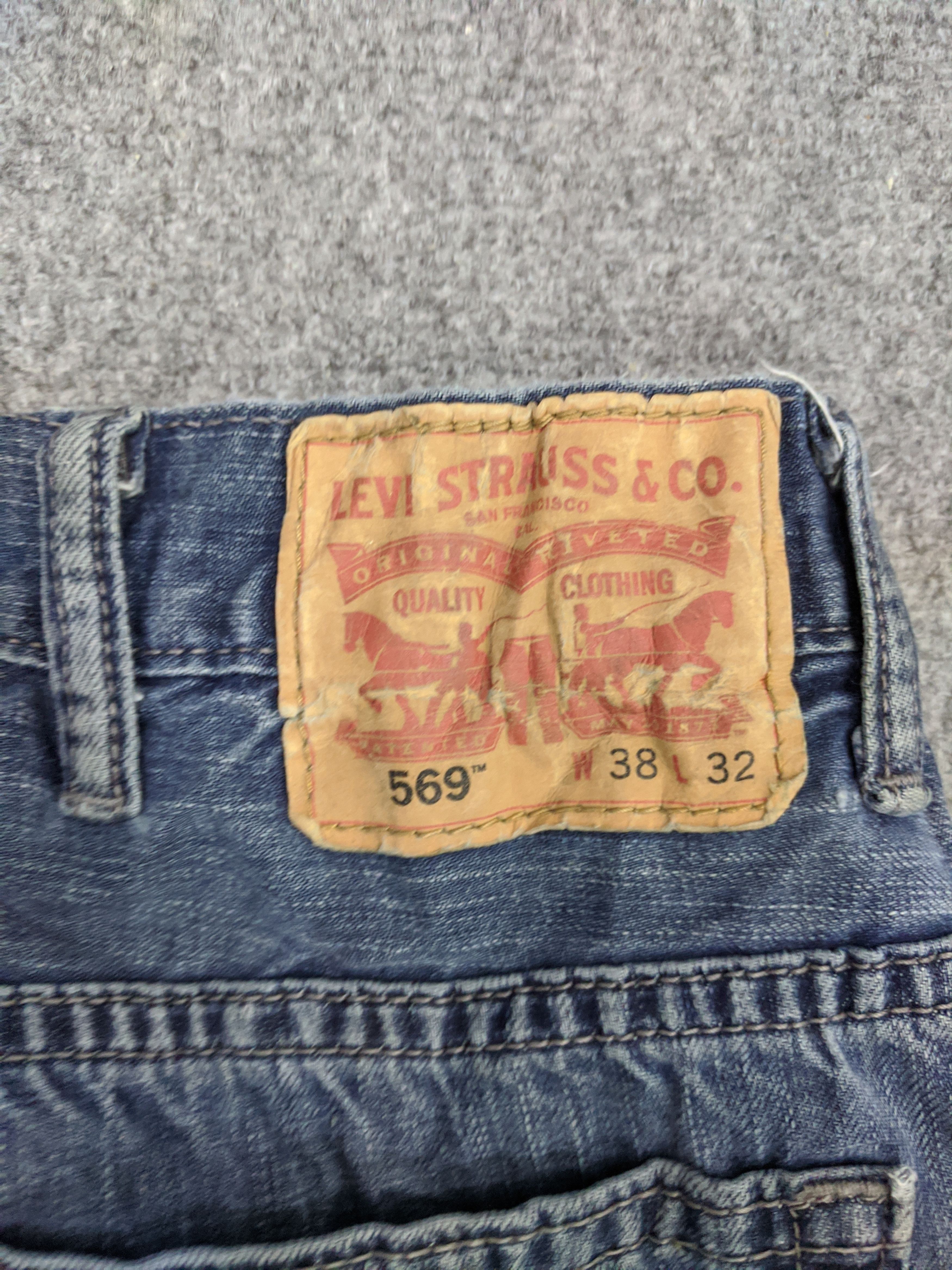 Levi's Vintage Levis 569 Jeans DP0788 Size US 38 / EU 54 - 5 Thumbnail