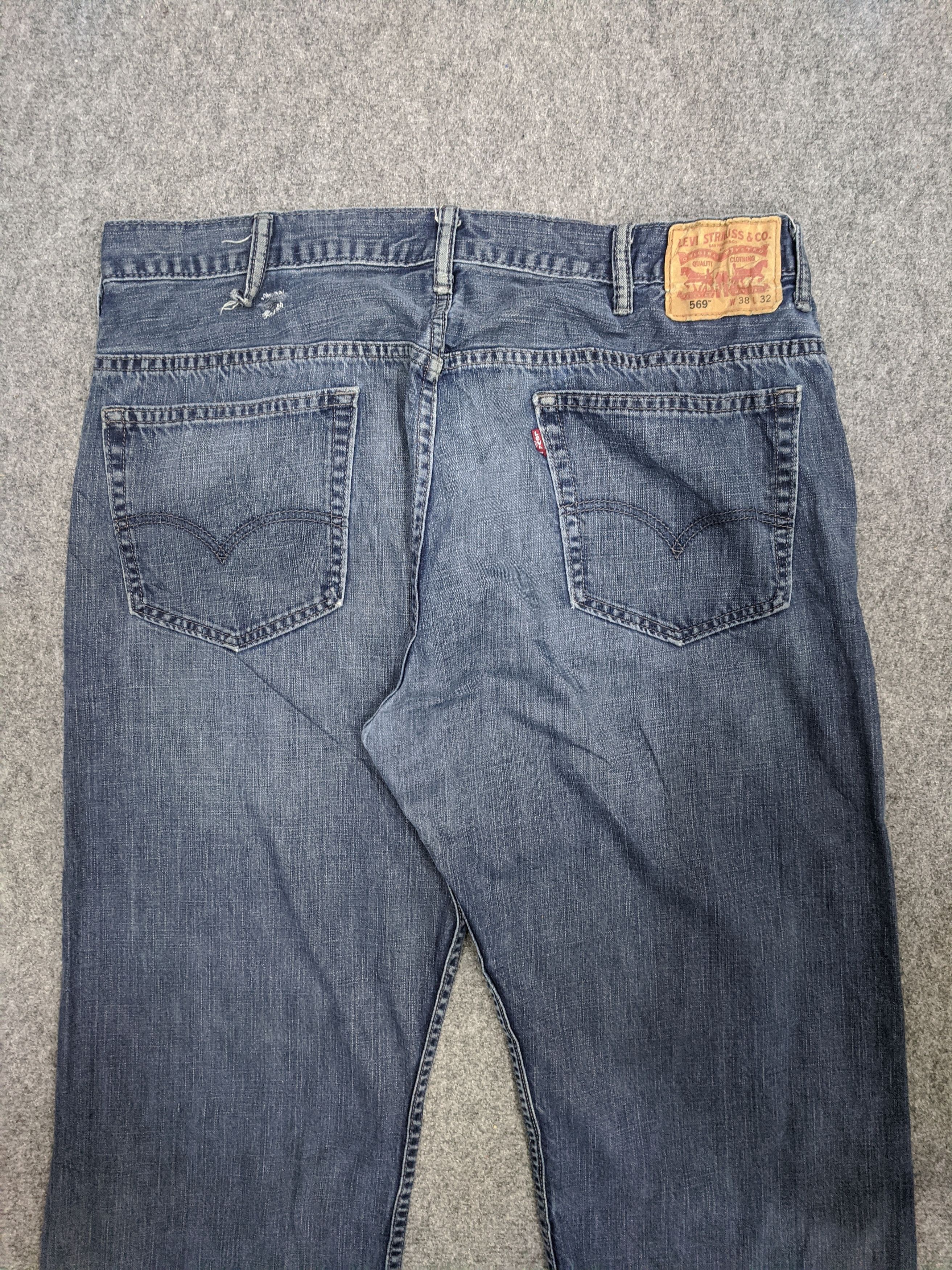 Levi's Vintage Levis 569 Jeans DP0788 Size US 38 / EU 54 - 4 Thumbnail