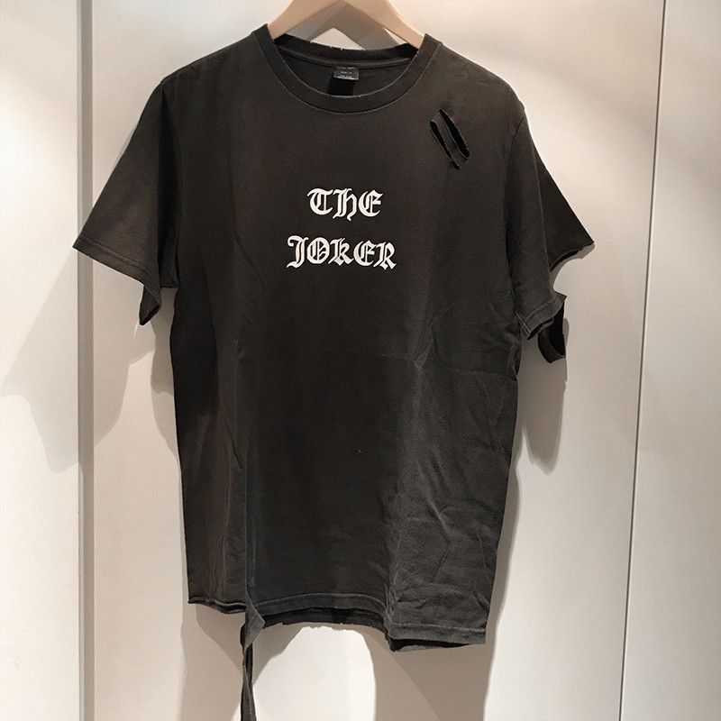 Number (N)ine classic THE JOKER damaged tee