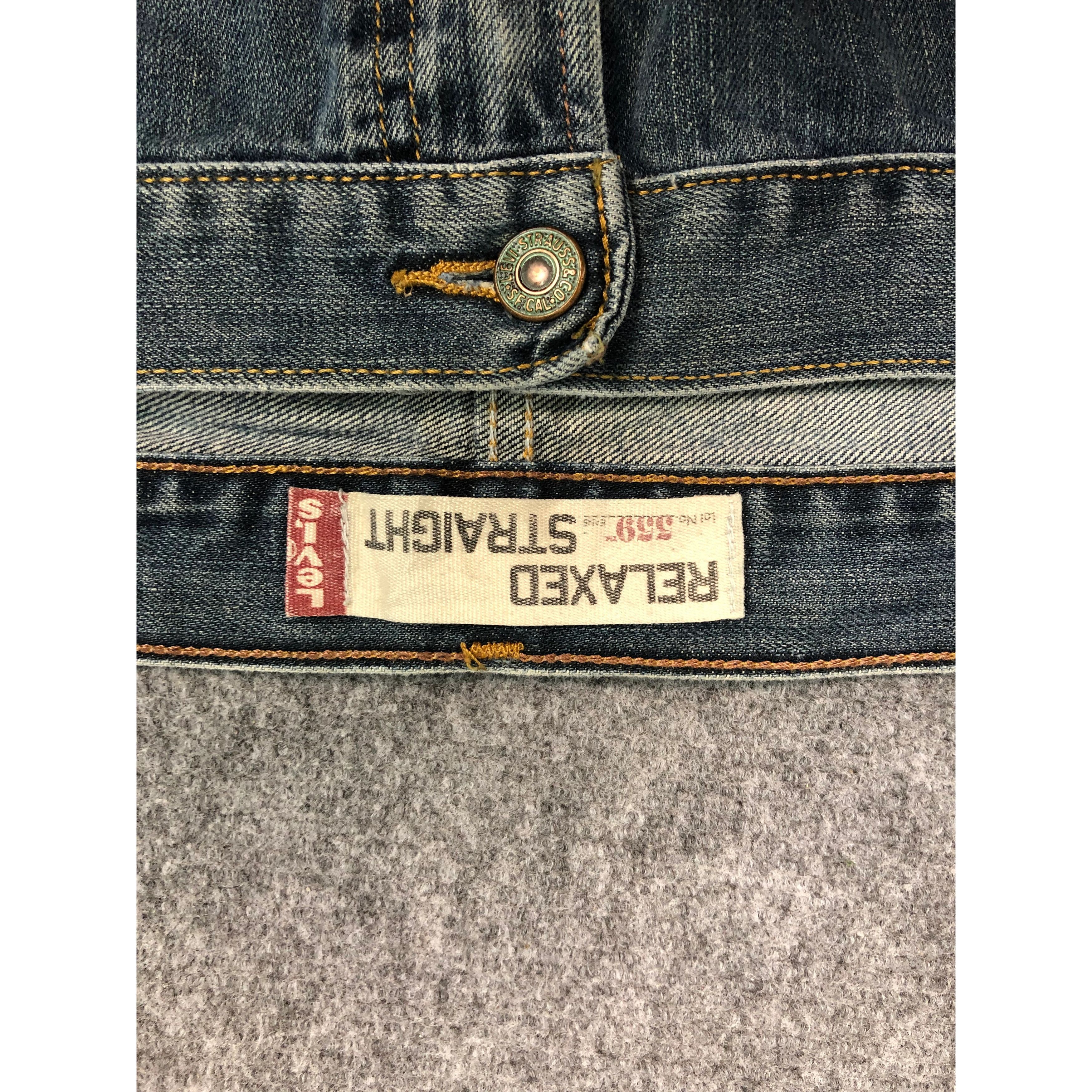 Levi's Vintage Levis 559 Jeans DP0565 Size US 44 / EU 60 - 6 Thumbnail