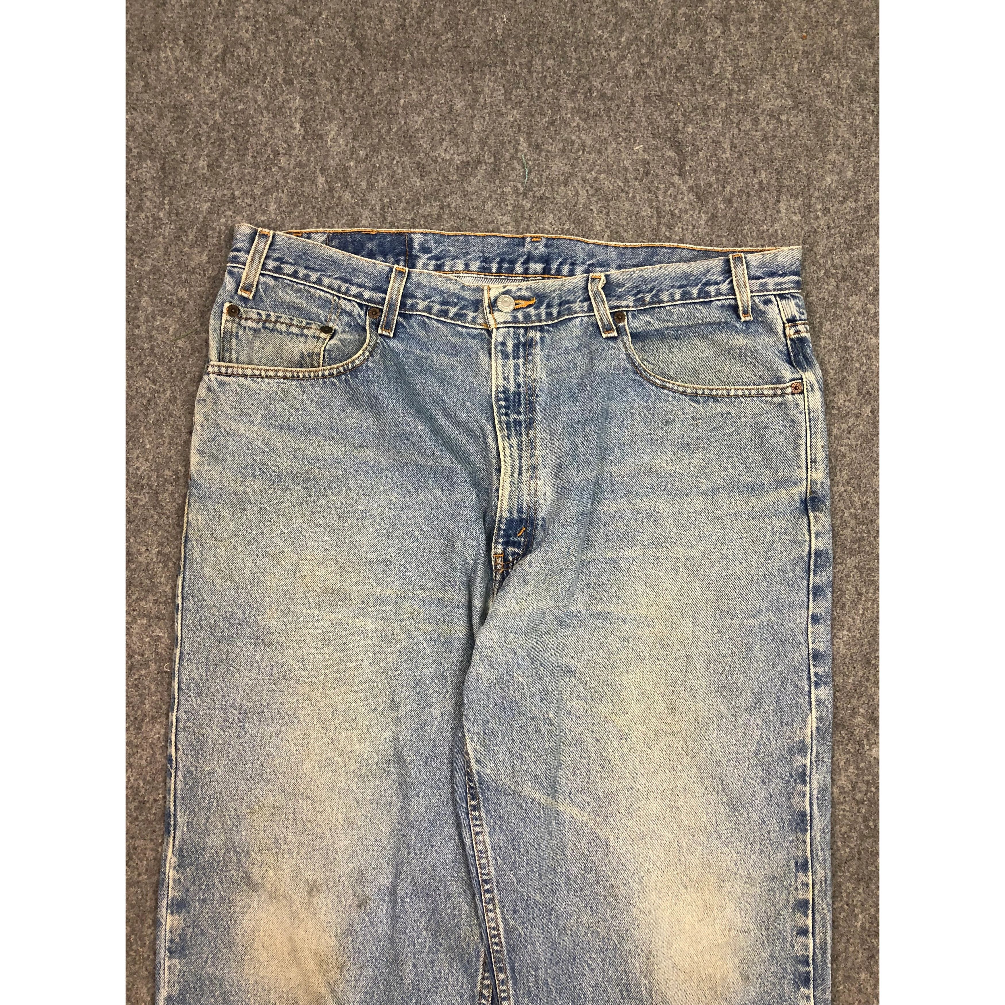 Levi's Vintage 90s Levis Lightwash Blue Jeans DP0572 Size US 40 / EU 56 - 3 Thumbnail