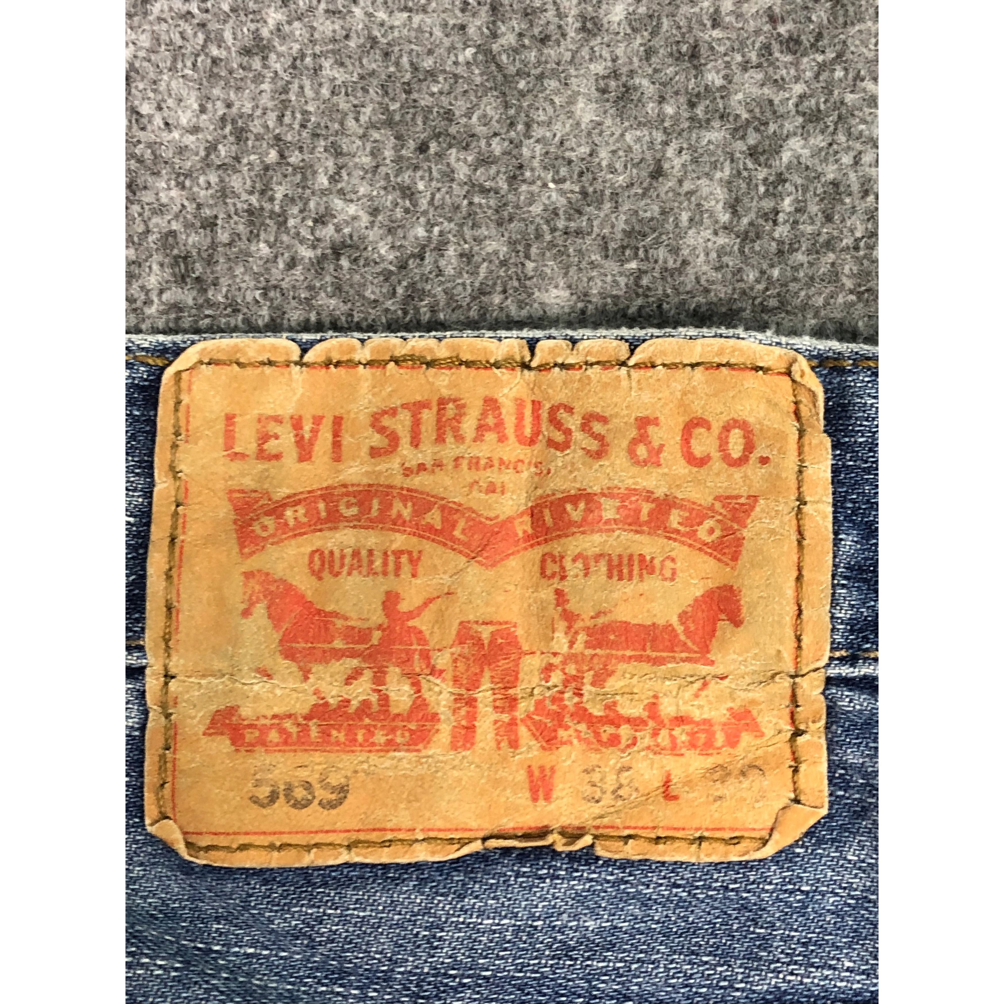 Levi's Vintage Levis 569 Jeans DP0550 Size US 41 - 5 Thumbnail
