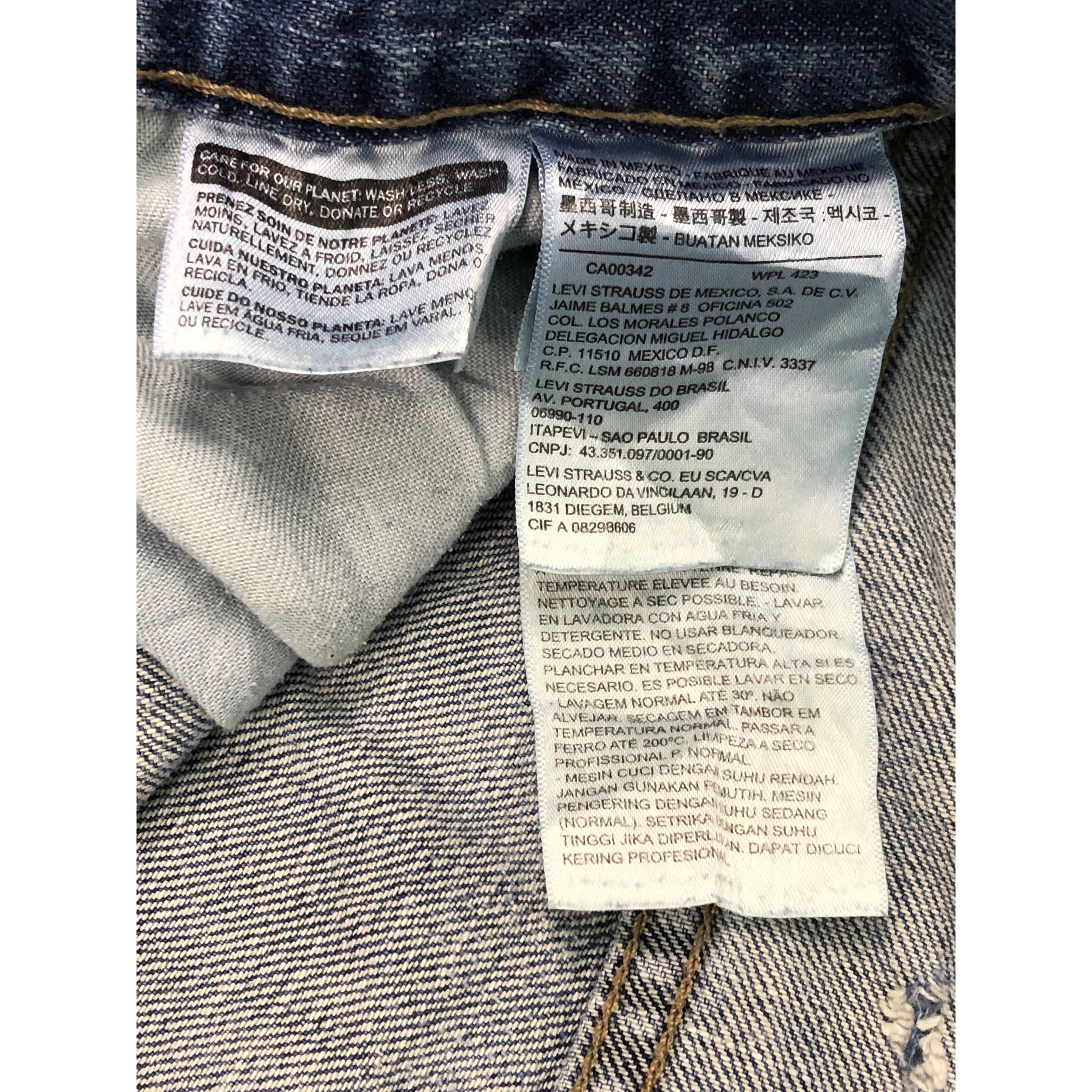Levi's Vintage Levis 569 Jeans DP0550 Size US 41 - 6 Thumbnail