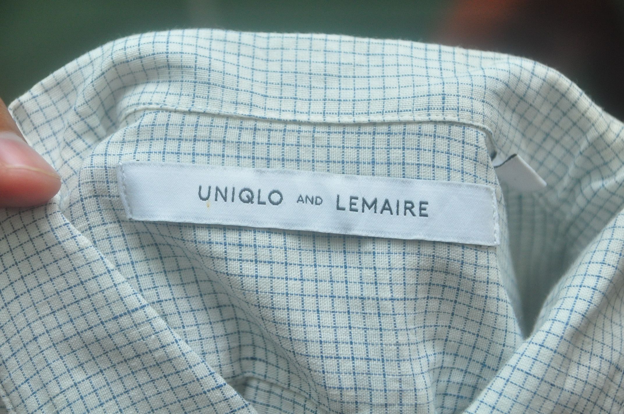 Japanese Brand × Lemaire Lemaire VS Uniqlo Big Pocket Button Up Pocket Down Shirt Size US L / EU 52-54 / 3 - 4 Thumbnail