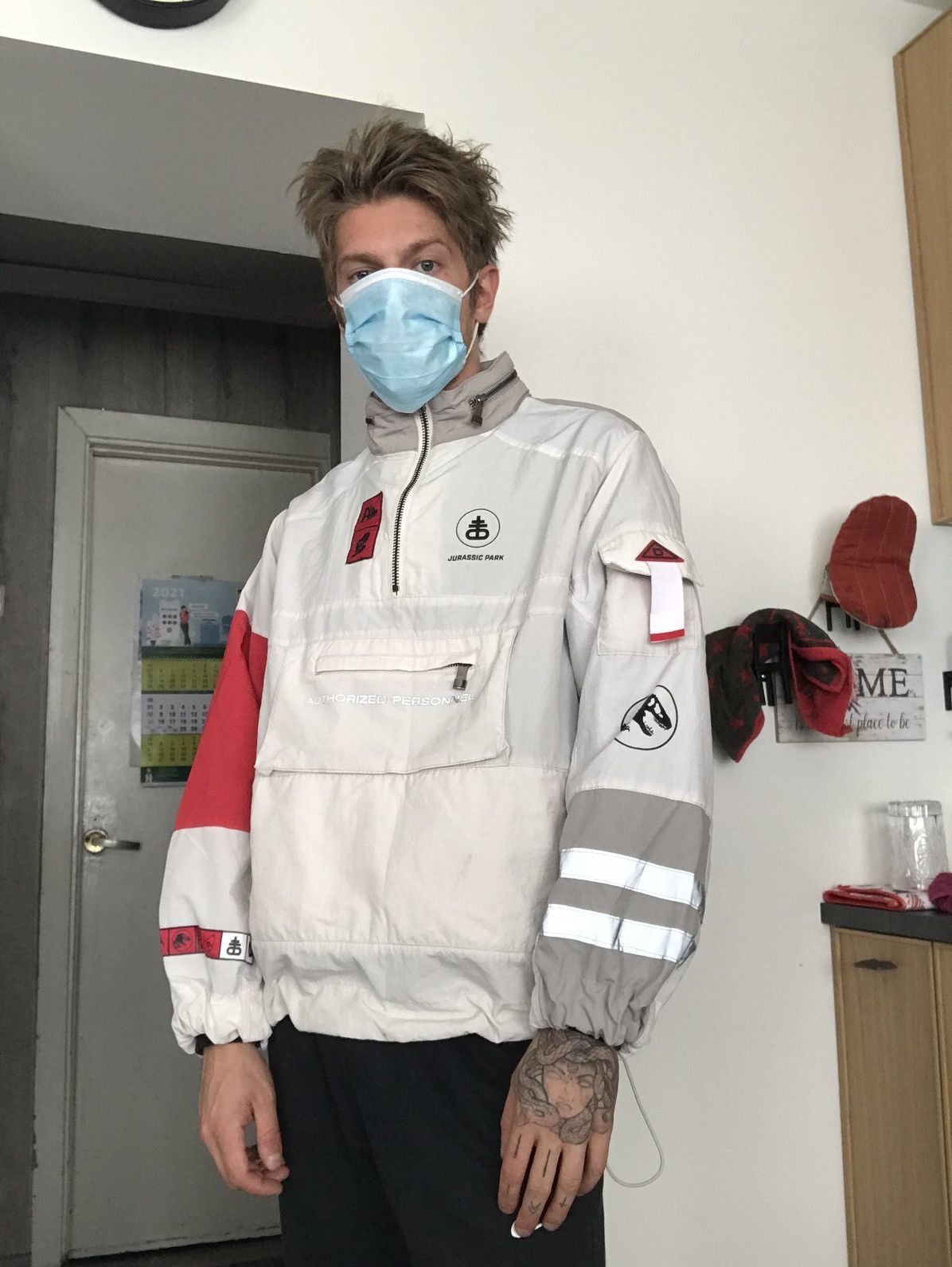 Drop Dead Drop Dead jurassic park tracksuit | Grailed
