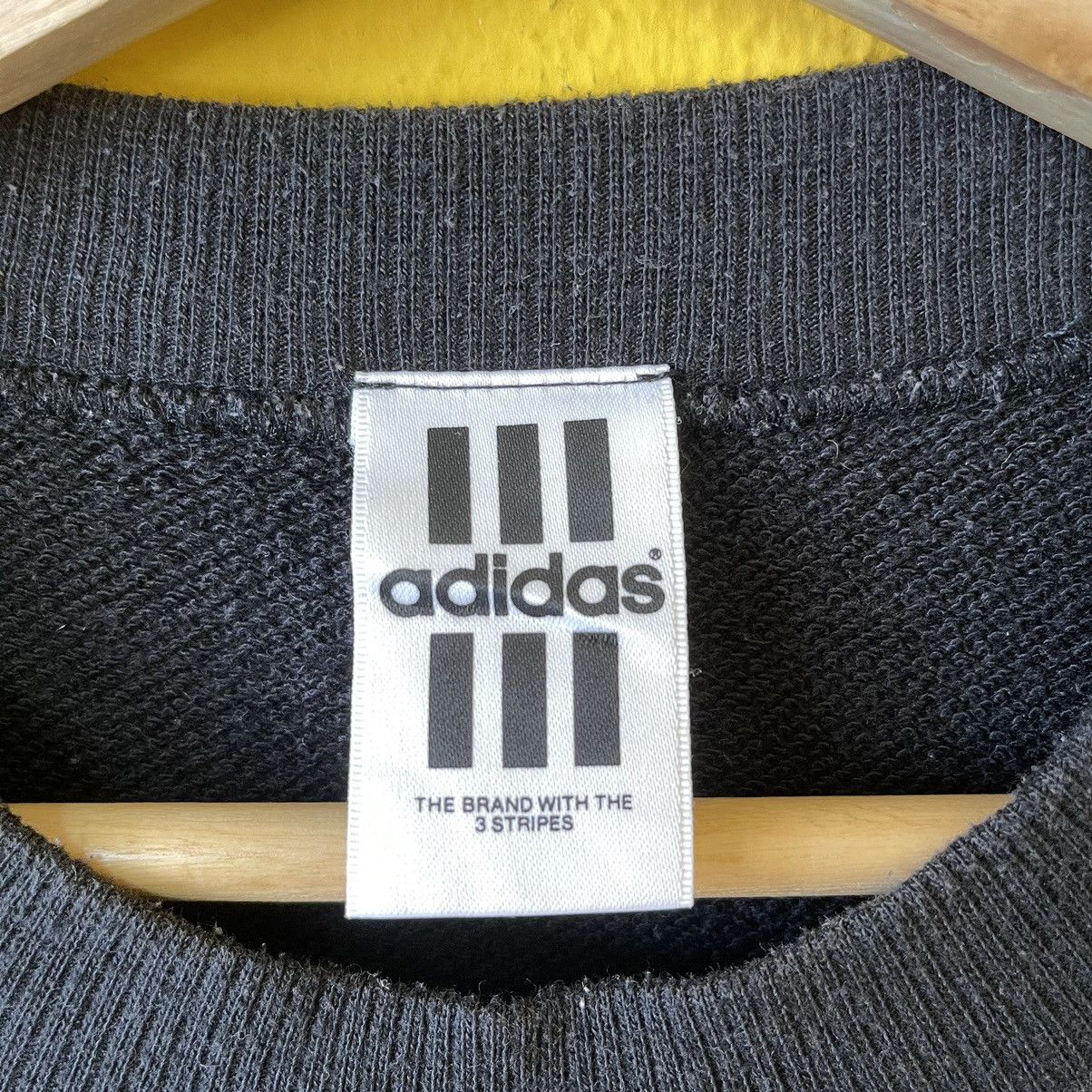 Adidas × Vintage Vintage 90s Adidas Big Logo Crewneck Sweatshirt Size L Size US L / EU 52-54 / 3 - 8 Thumbnail