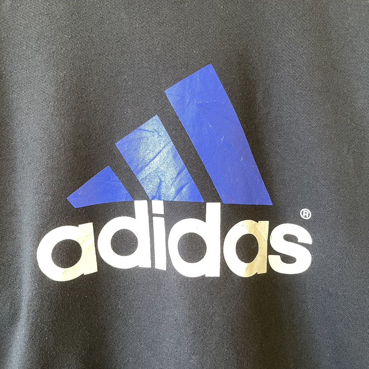 Adidas × Vintage Vintage 90s Adidas Big Logo Crewneck Sweatshirt Size L Size US L / EU 52-54 / 3 - 5 Thumbnail