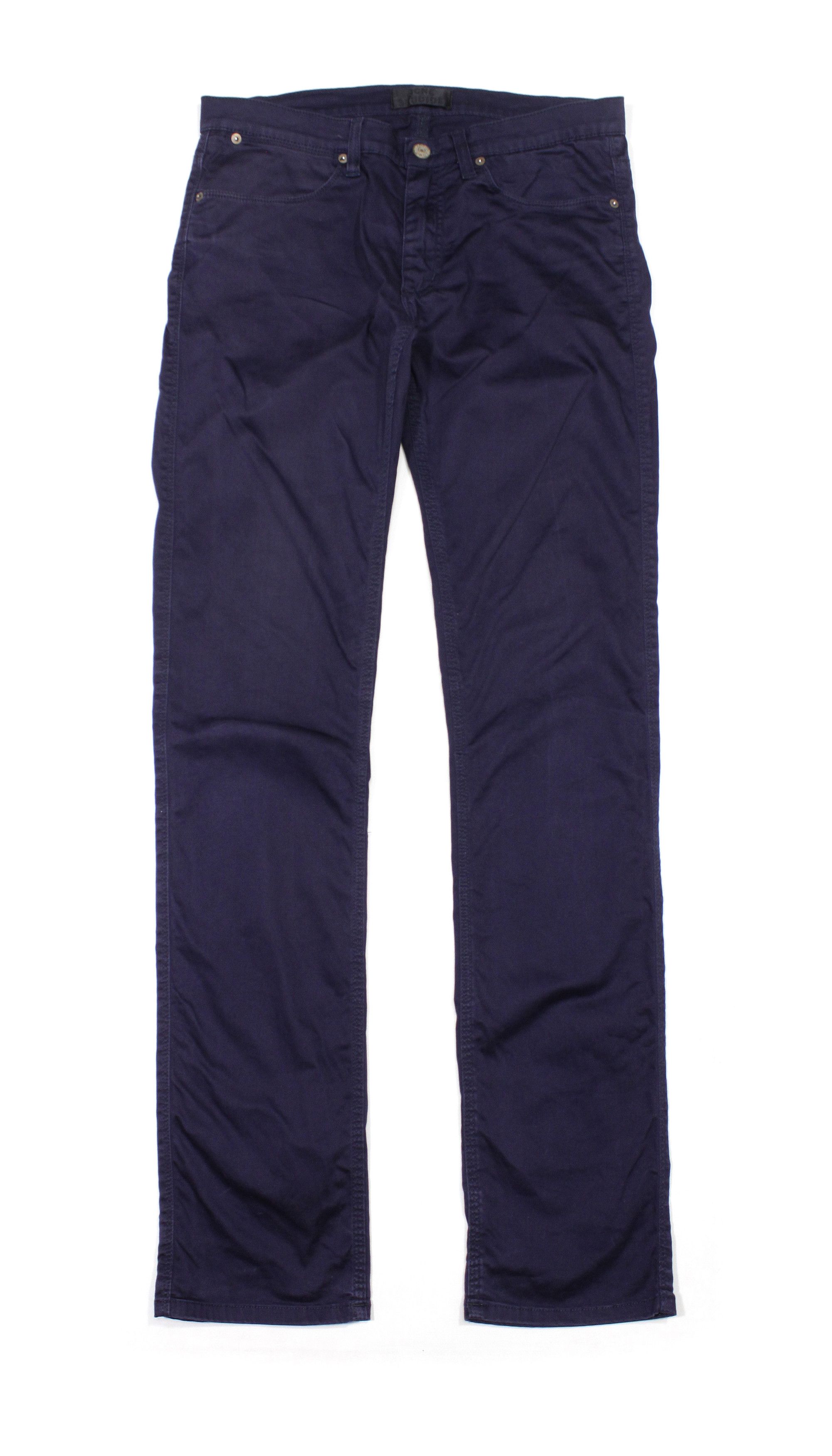 Acne Studios Max Satin Blue Pants Size US 32 / EU 48 - 1 Thumbnail