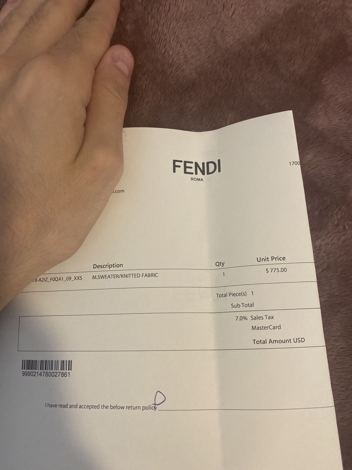 Fendi Fendi jumper sweater Size US XXS / EU 40 - 8 Thumbnail